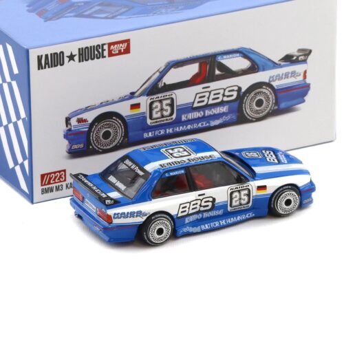 1:64 TSM Mini GT Kaido House BMW M3 E30 Kaido Touring Champ V1 BBS KHMG223
