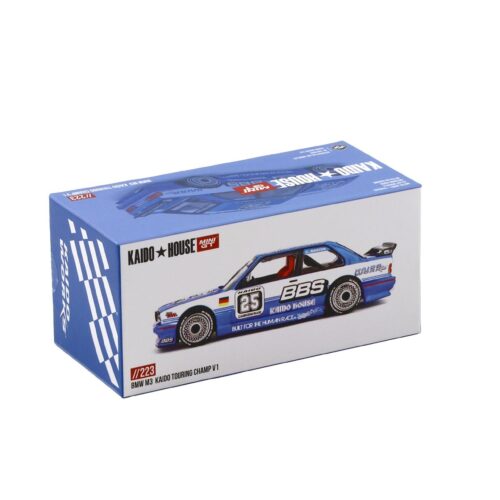 1:64 TSM Mini GT Kaido House BMW M3 E30 Kaido Touring Champ V1 BBS KHMG223