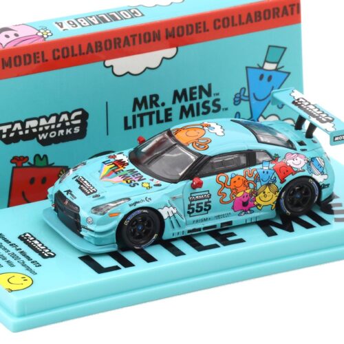1:64 Tarmac Works Nissan GT-R Nismo GT3 Legion of Racers 2020 Champ Mr. Men Little Miss