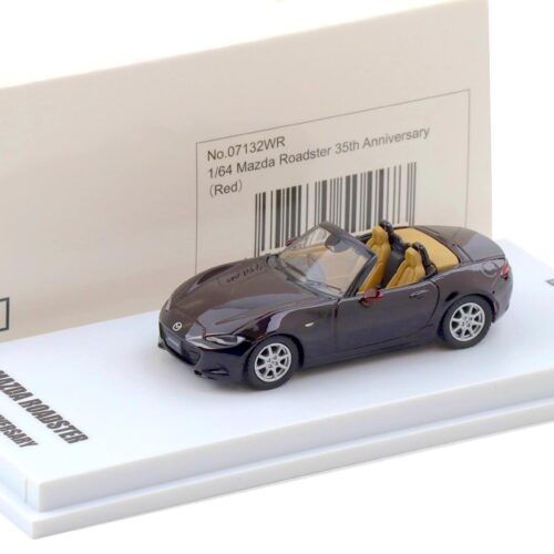 1:64 Kyosho Mazda MX-5 Roadster 35th Anniversary dark red 07132WR