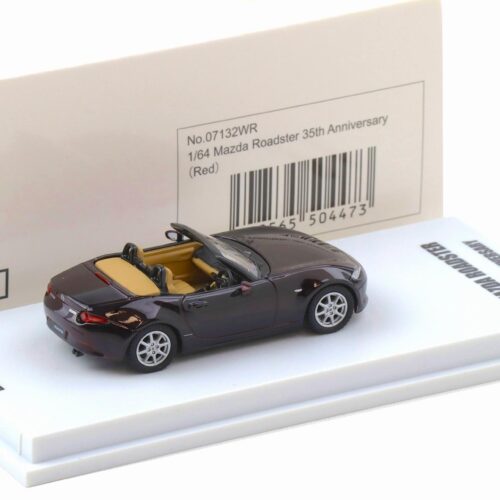 1:64 Kyosho Mazda MX-5 Roadster 35th Anniversary dark red 07132WR