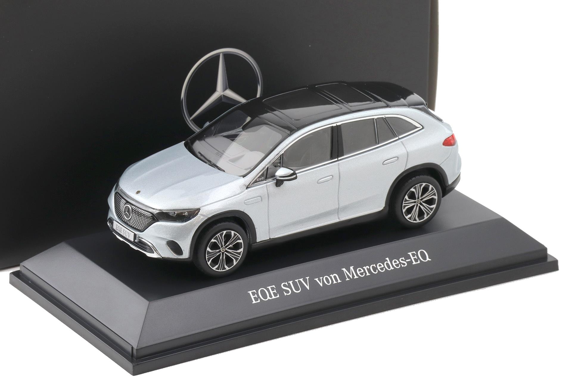 1:43 Spark Mercedes EQE SUV X294 Electric Art Line high tech silver DEALER VERSION