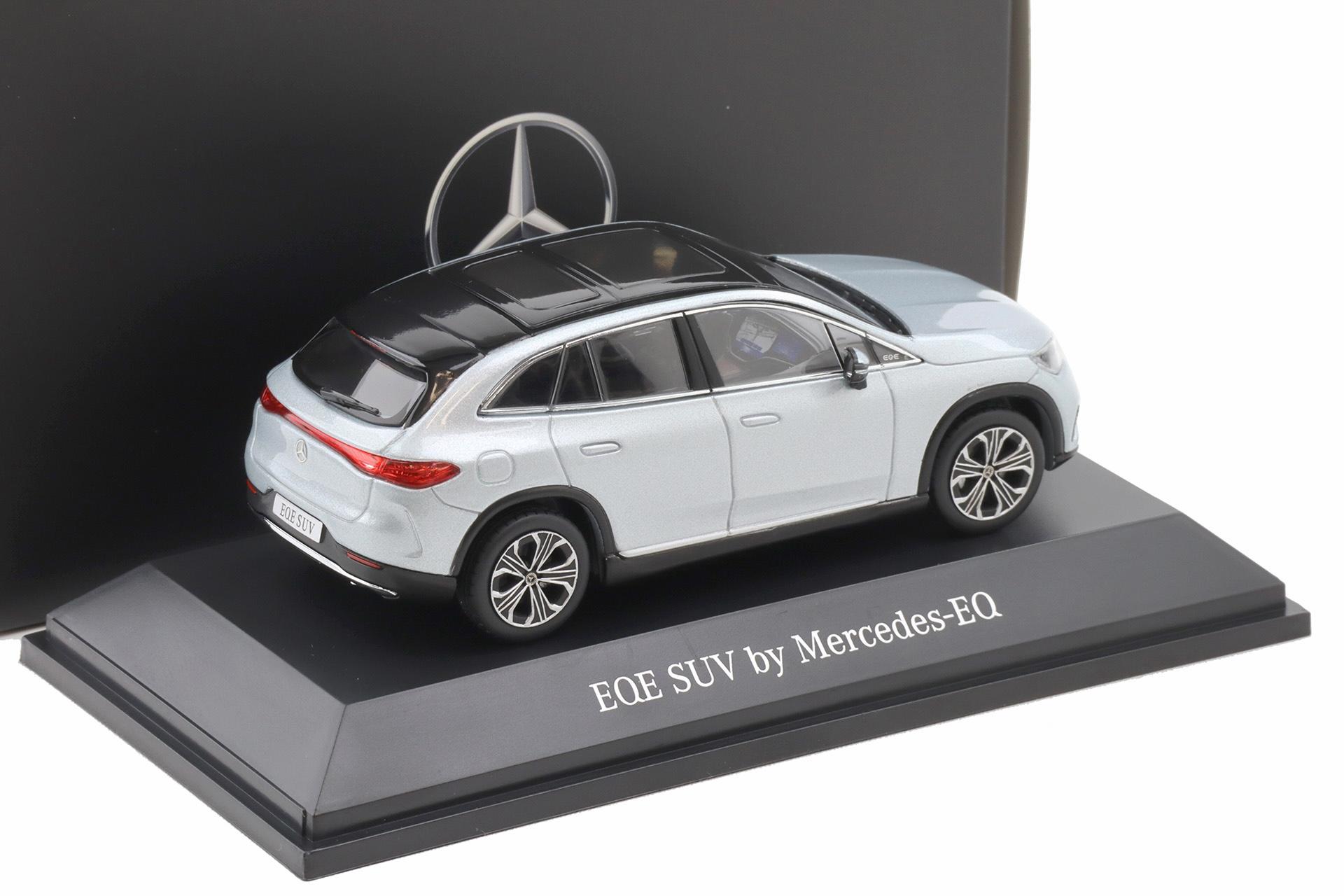 1:43 Spark Mercedes EQE SUV X294 Electric Art Line high tech silver DEALER VERSION