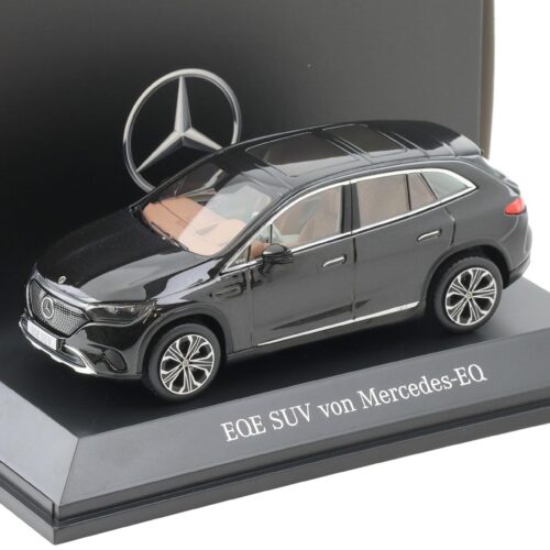 1:43 Spark Mercedes EQE SUV X294 Electric Art Line obsidian black DEALER VERSION