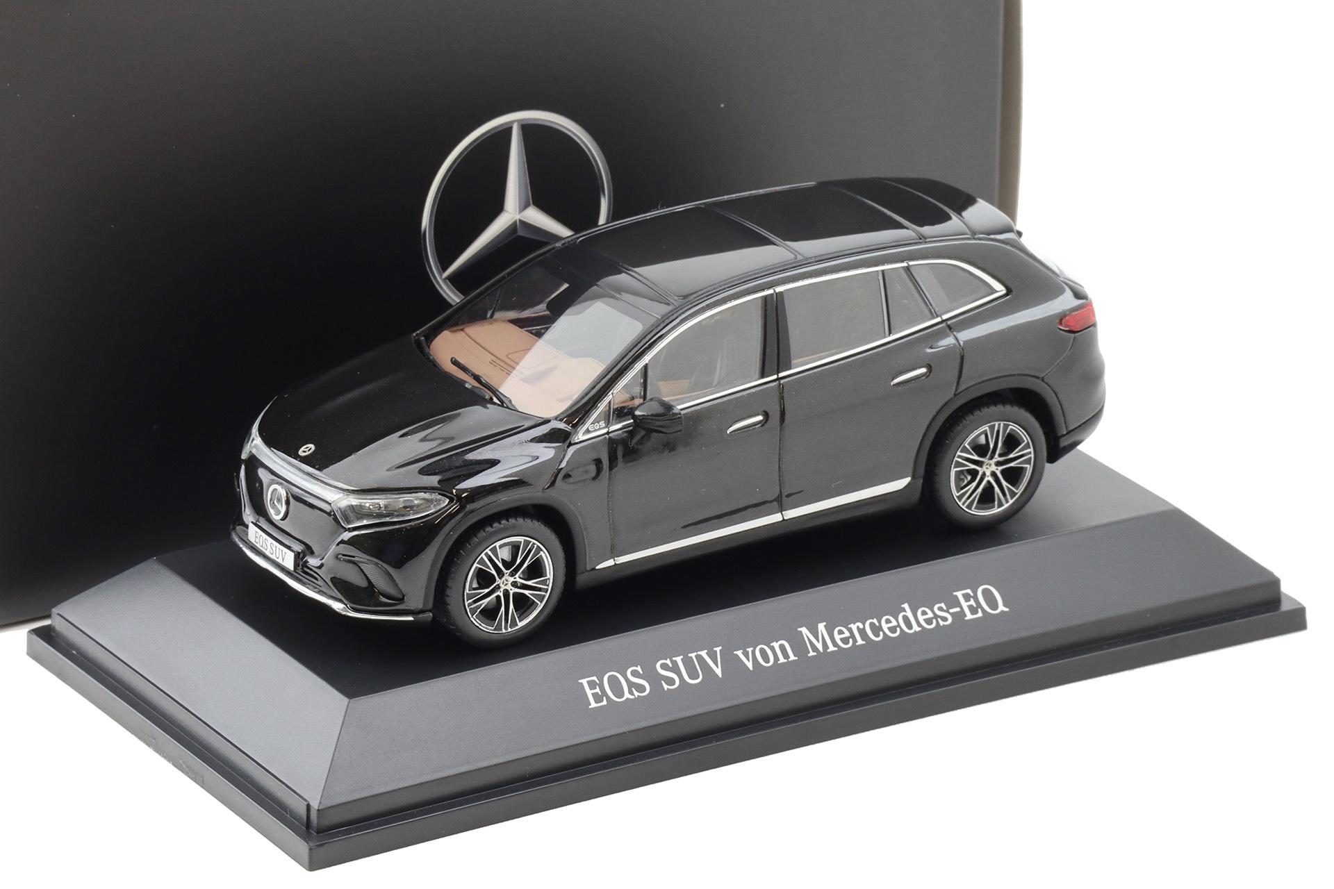 ID 111908 orig.jpg 1:43 Spark Mercedes EQS SUV X296 Electric Art Line obsidian black DEALER VERSION