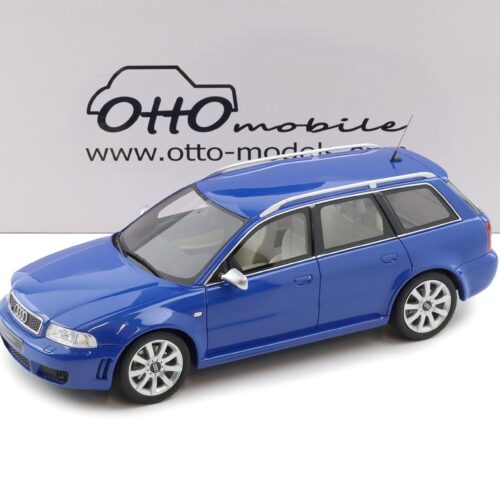 1:18 OTTO mobile OT1272 Audi RS4 Avant B5 Nogaro blue 2000