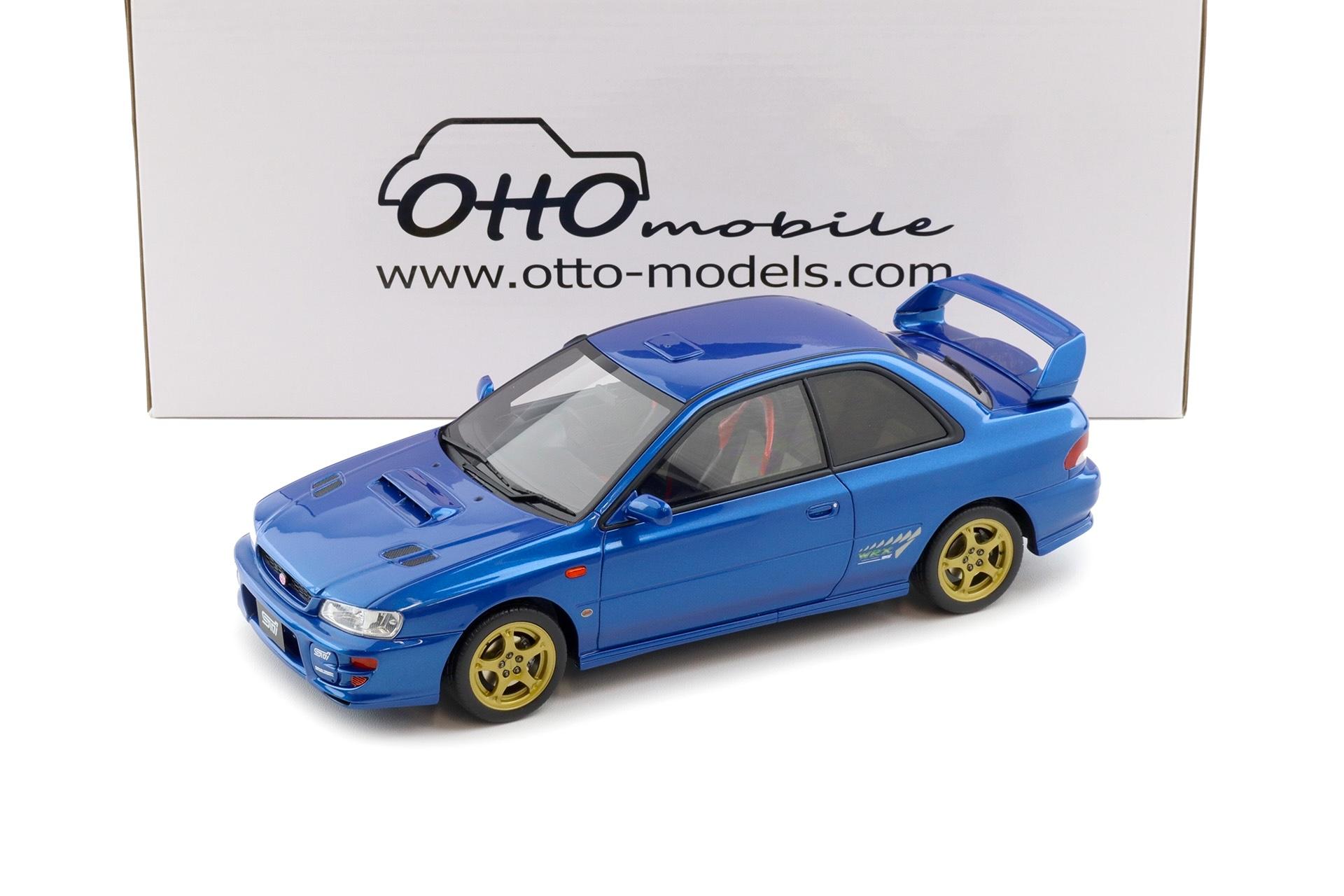 1:18 OTTO mobile OT1249 Subaru Impreza WRX Type R STI Version Sonic blue 1999