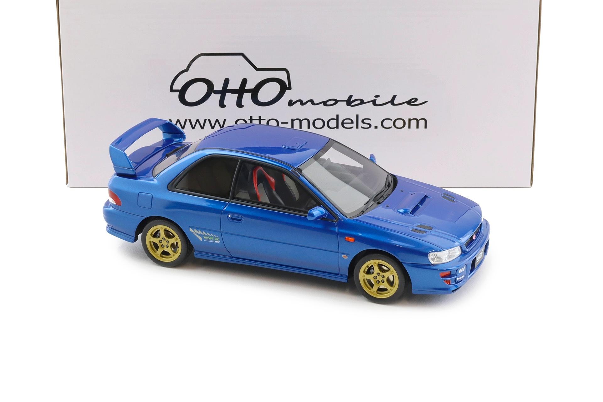 1:18 OTTO mobile OT1249 Subaru Impreza WRX Type R STI Version Sonic blue 1999
