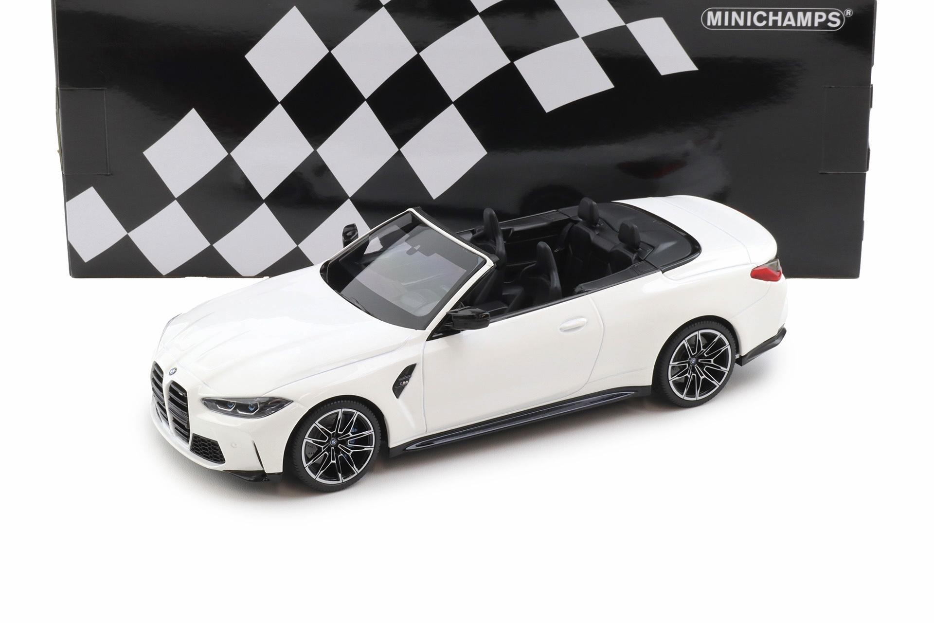 1:18 Minichamps BMW M4 Convertible (G83) white 2021