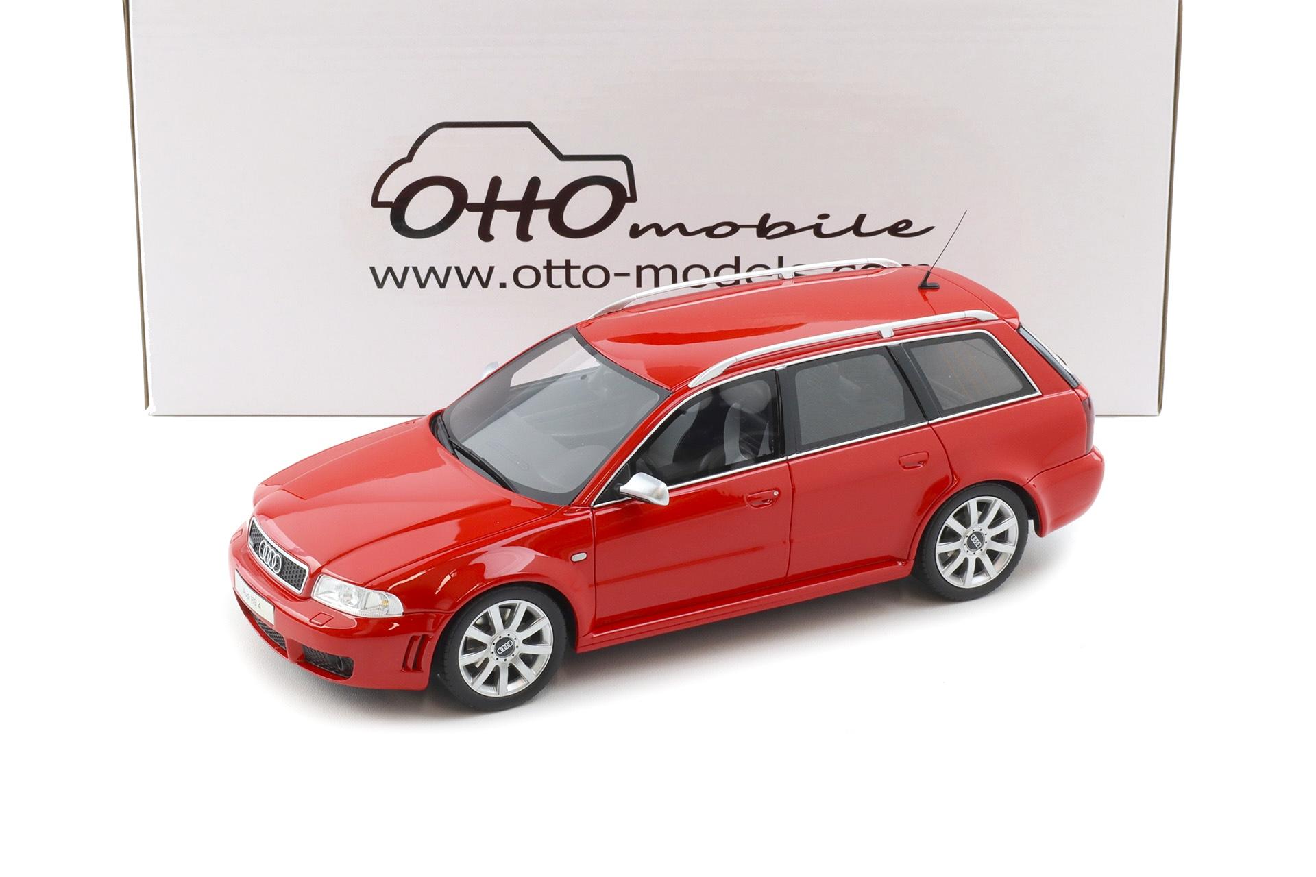 1:18 OTTO mobile OT1026B Audi RS4 Avant B5 Misano red 2000