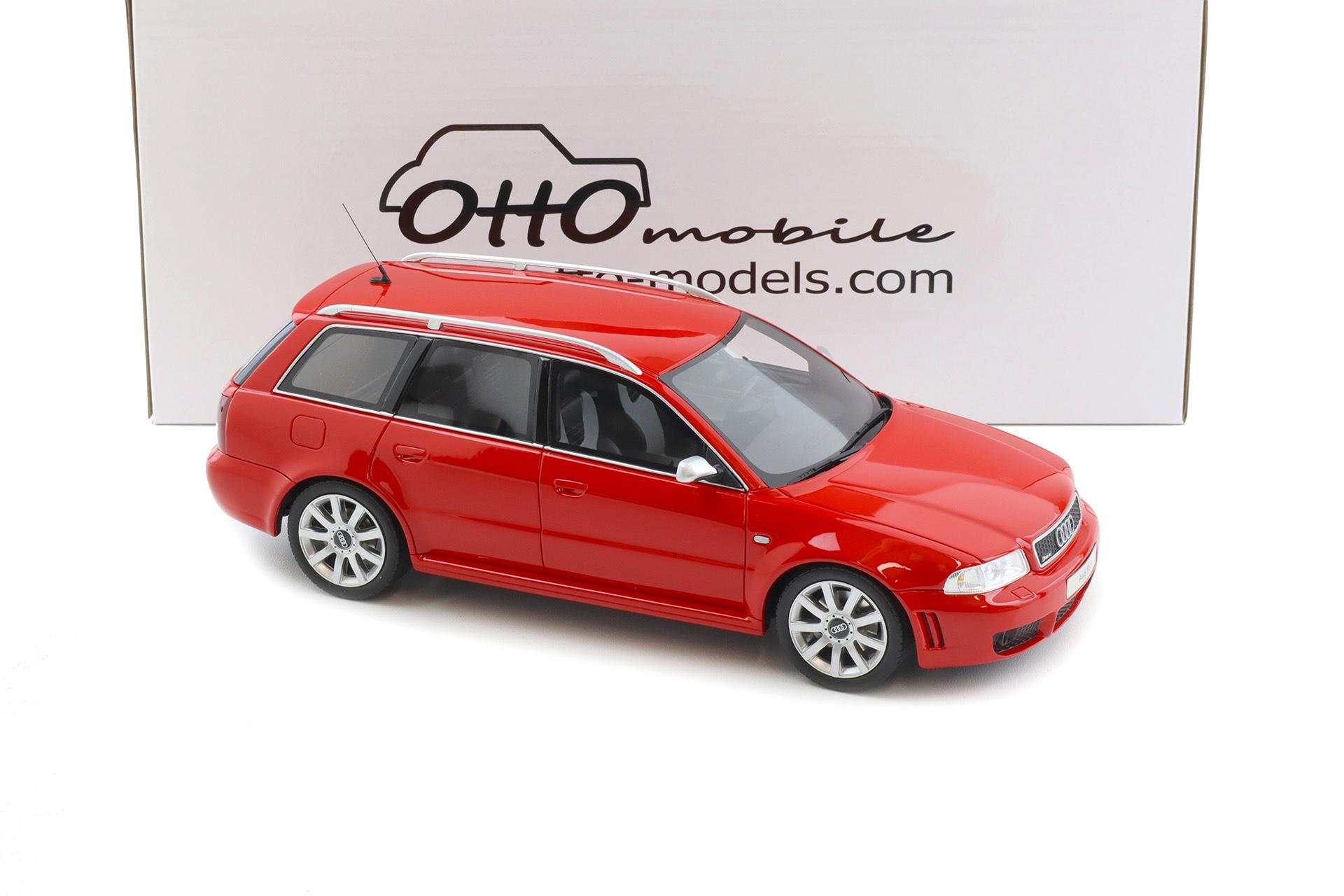 1:18 OTTO mobile OT1026B Audi RS4 Avant B5 Misano red 2000