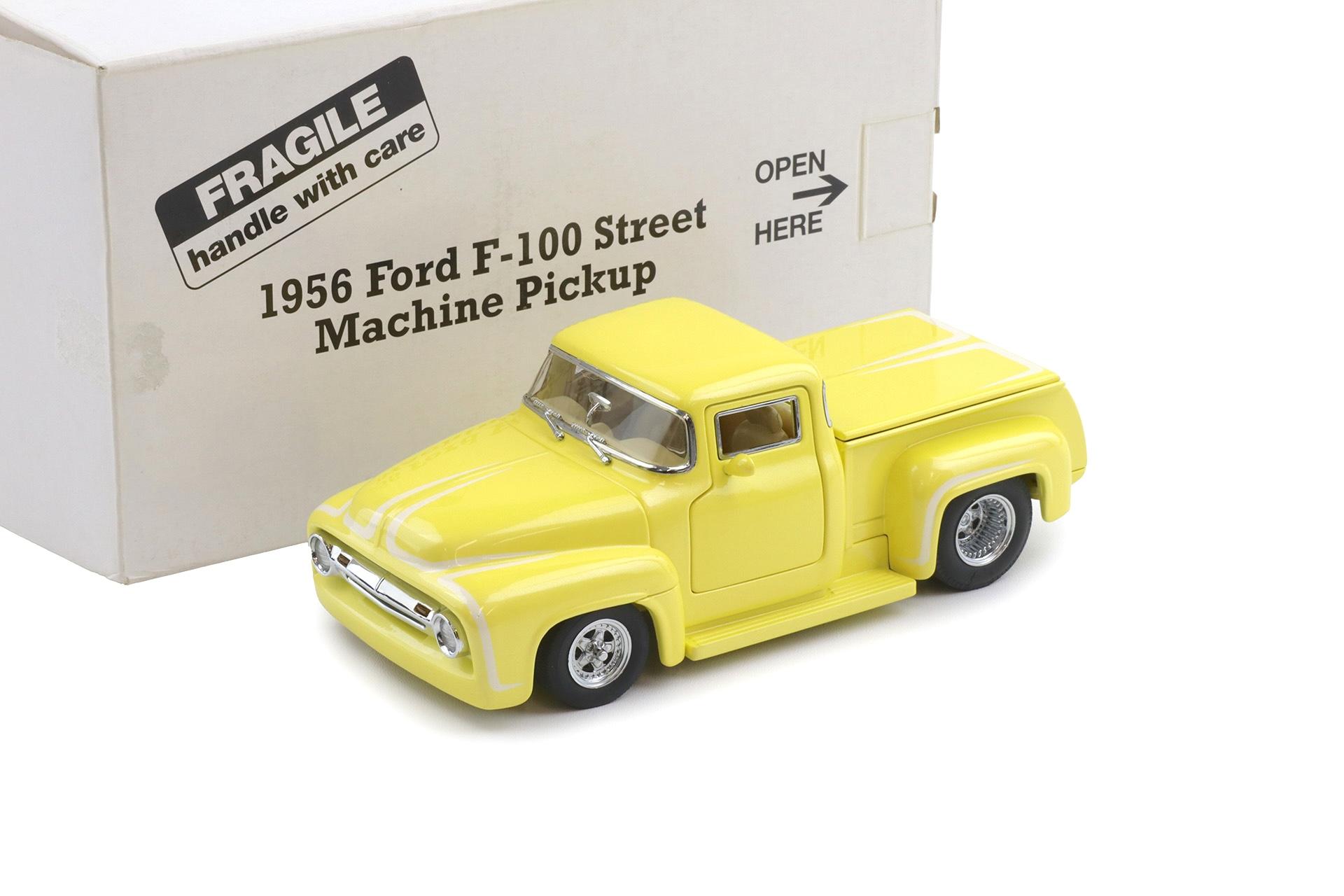 ID 112056 orig.jpg 1:24 Danbury Mint 1956 Ford F-100 Street Machine Pickup yellow