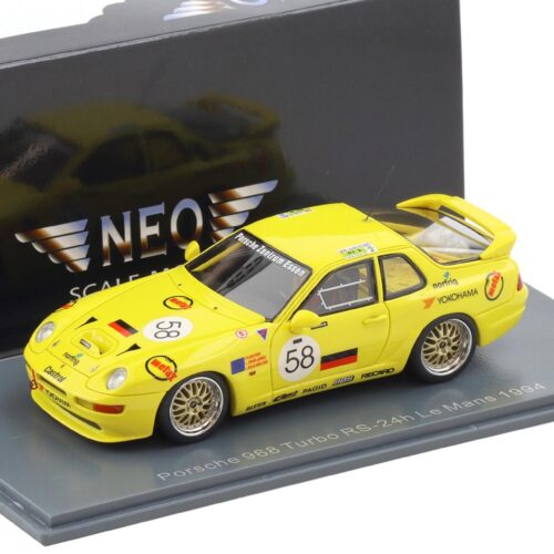 1:43 NEO Porsche 968 Turbo RS 24h Le Mans 1994 #58 yellow