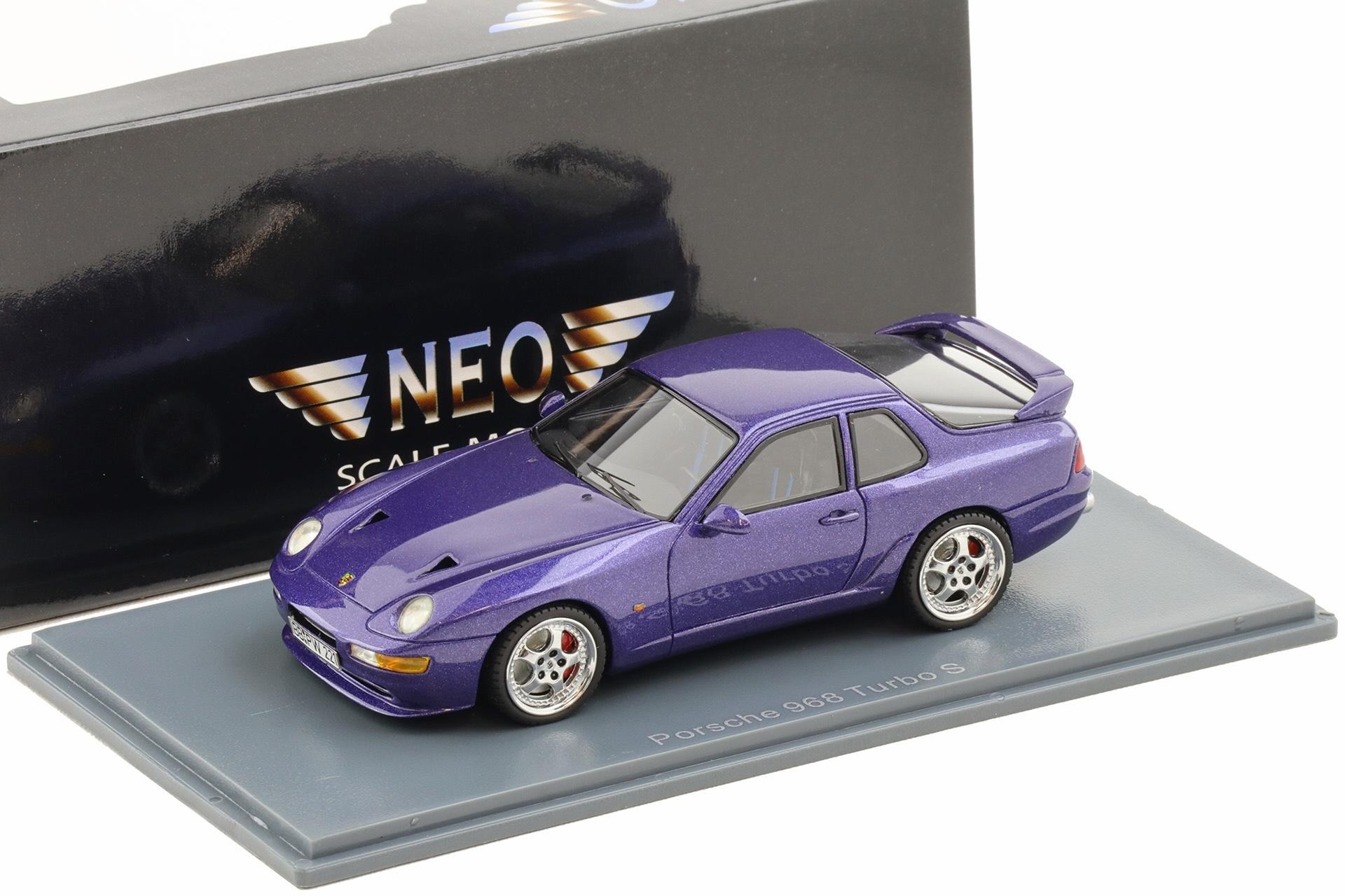 1:43 NEO Porsche 968 Turbo S Coupe purple metallic