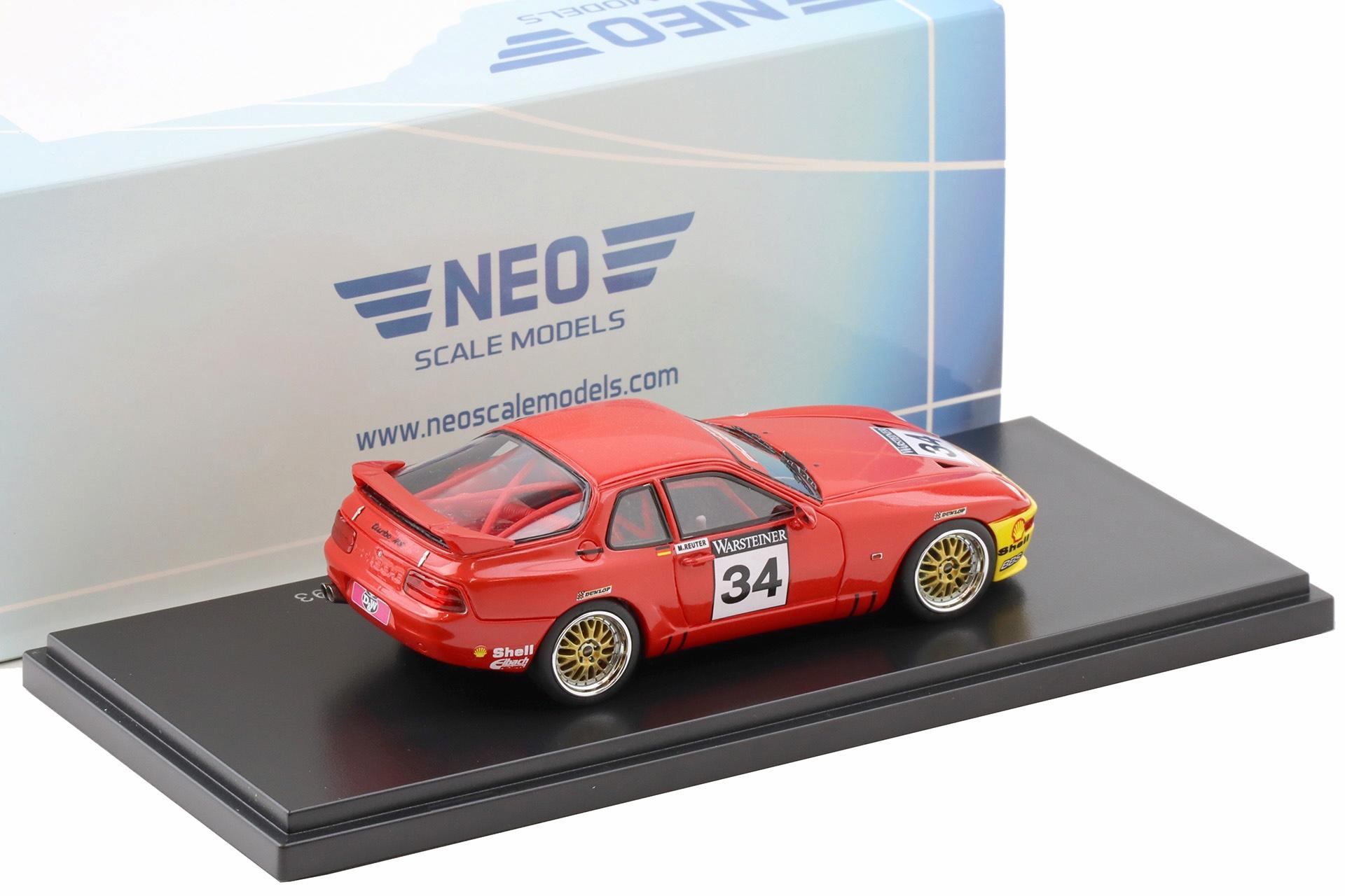 1:43 NEO Porsche 968 Turbo RS ADAC GT Cup 1993 #34 Reuter