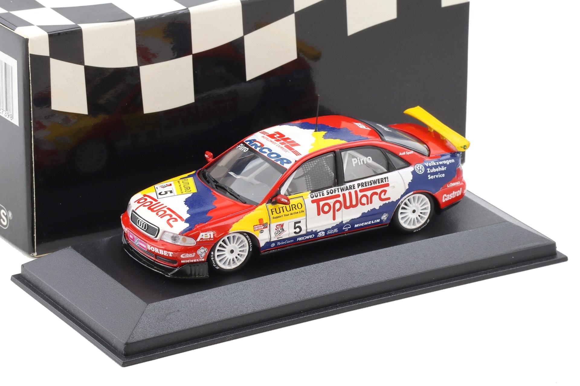 ID 112116 orig.jpg 1:43 Minichamps Audi A4 STW 1998 Team Abt E.Pirro #5 TopWare