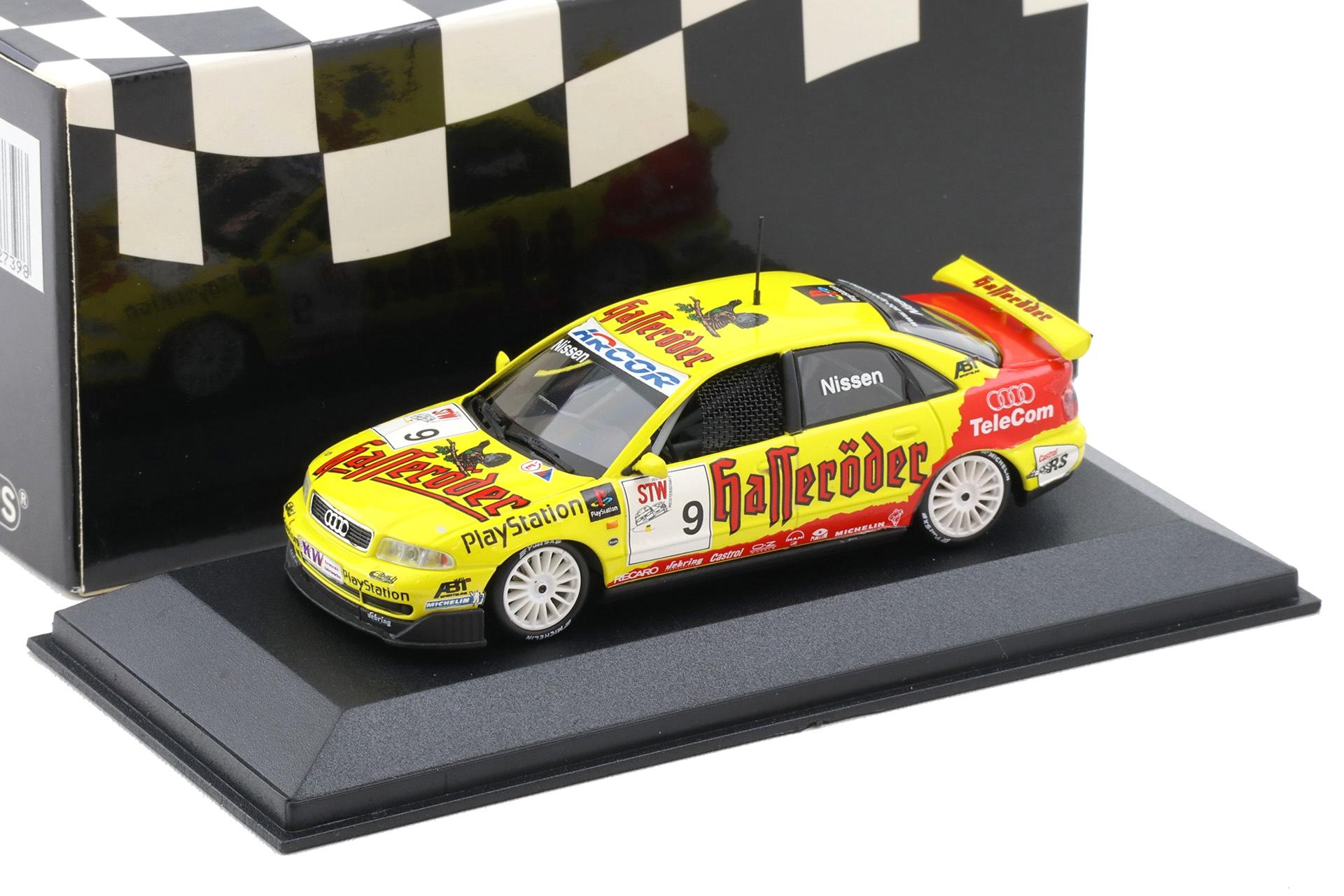 ID 112118 orig.jpg 1:43 Minichamps Audi A4 STW 1999 Team ABT K.Nissen #9 Hasseröder