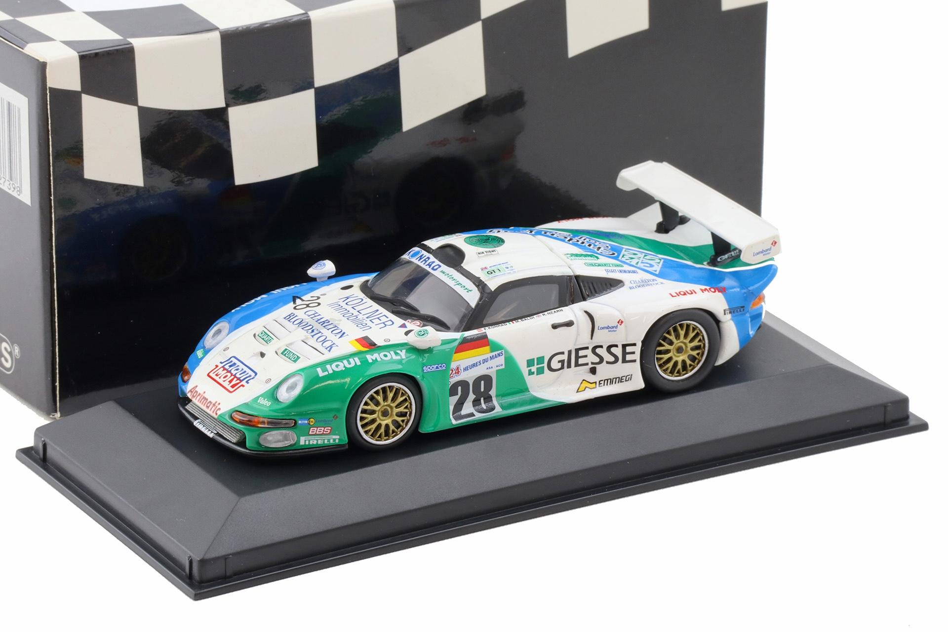 ID 112136 orig.jpg 1:43 Minichamps Porsche 911 993 GT1 Le Mans 1997 Konrad Motorsport #28 Konrad/Baldi