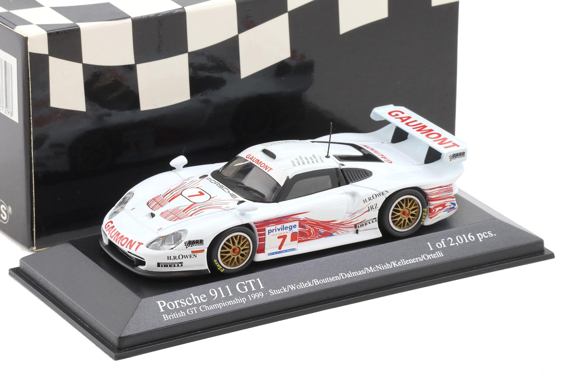 ID 112139 orig.jpg 1:43 Minichamps Porsche 911 996 GT1 British GTC 1999 #7 Stuck/ Wollek/ Boutsen