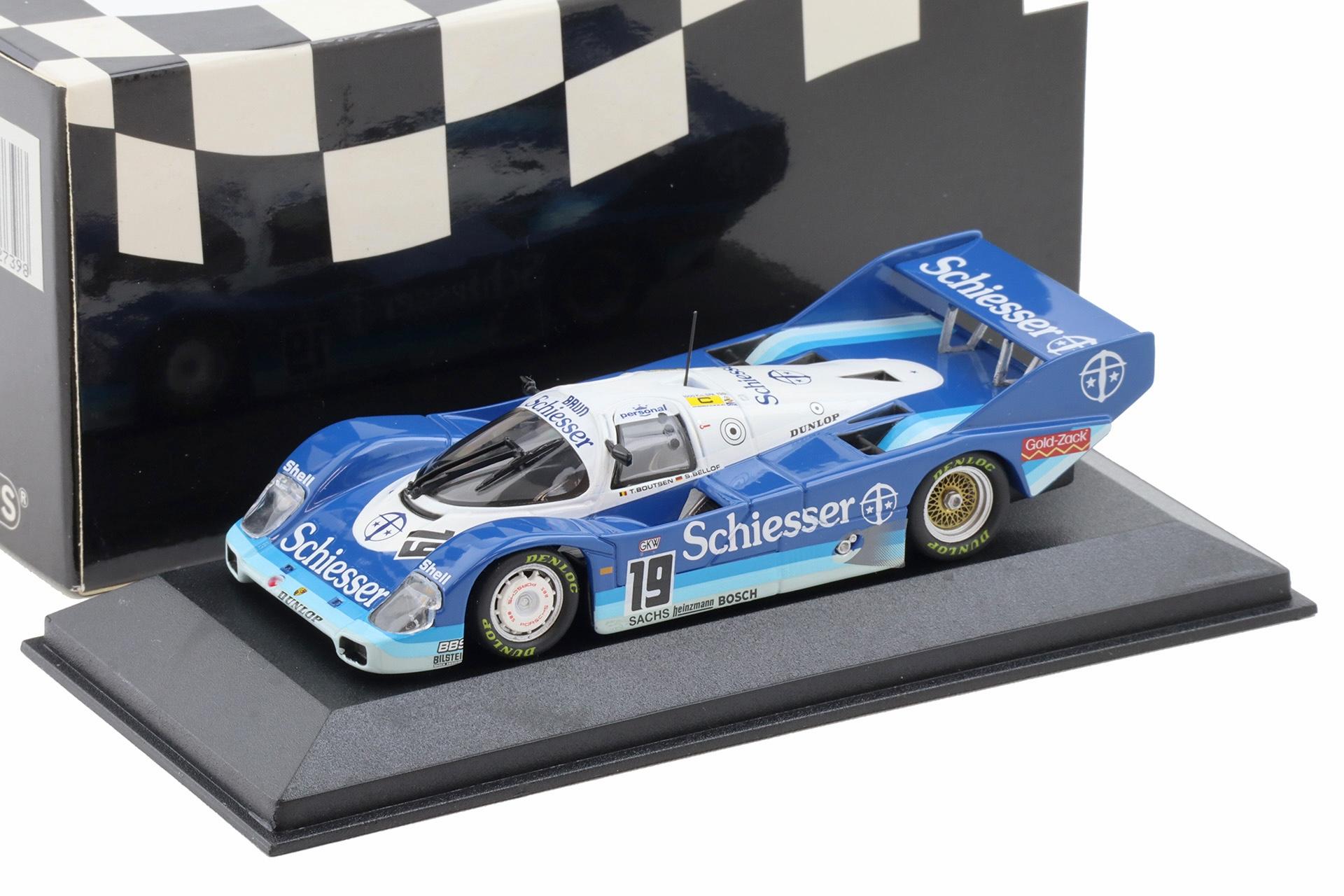 1:43 Minichamps Porsche 956 K 1985 Schiesser Bellof/ Boutsen #19