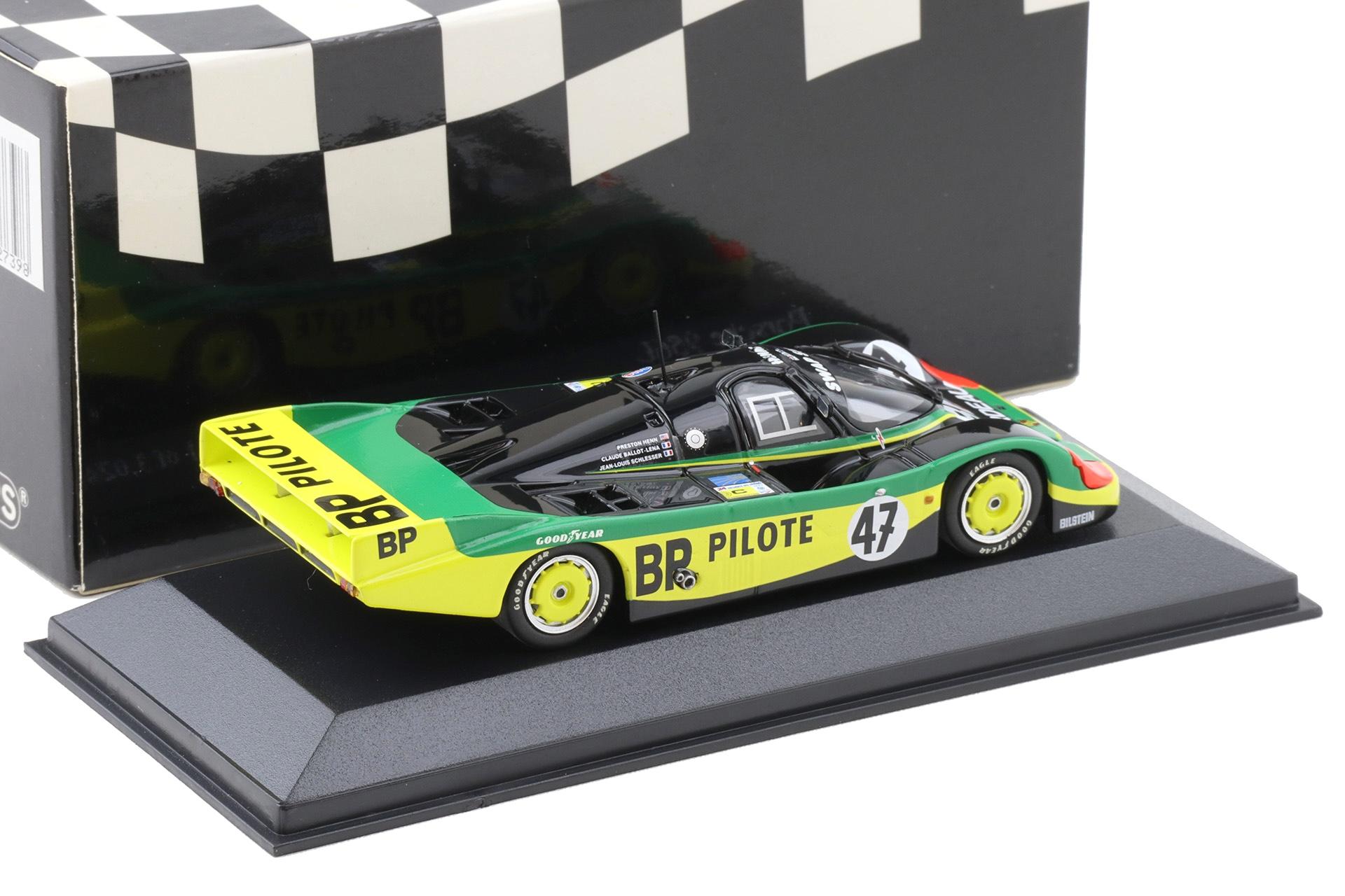 1:43 Minichamps Porsche 956 L 24h Le Mans 1983 Henn/ Ballot-Lena/ Schlesser #47 BP