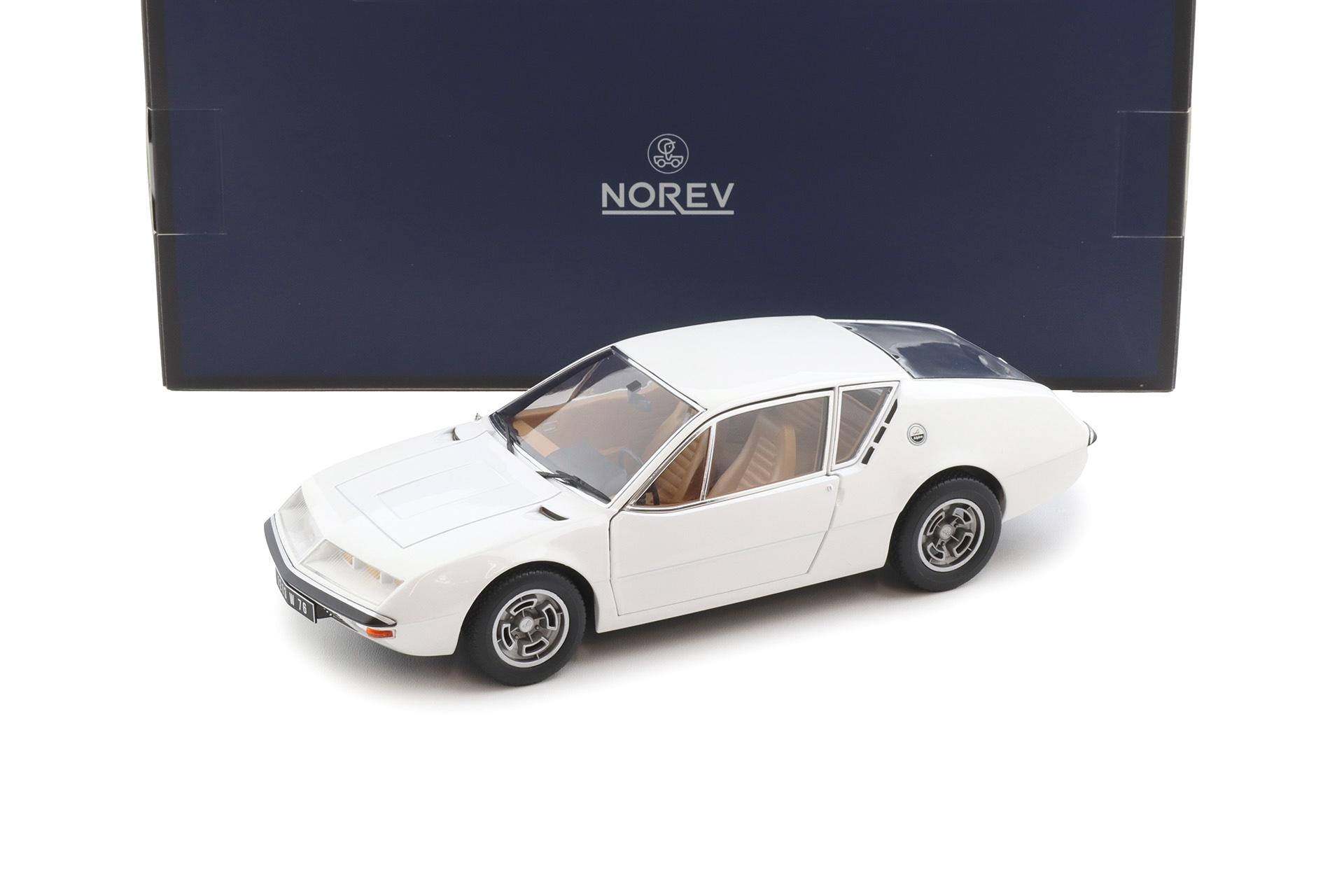 1:18 Norev Alpine A310 1600 VE 1972 white - Limited 310 pcs.