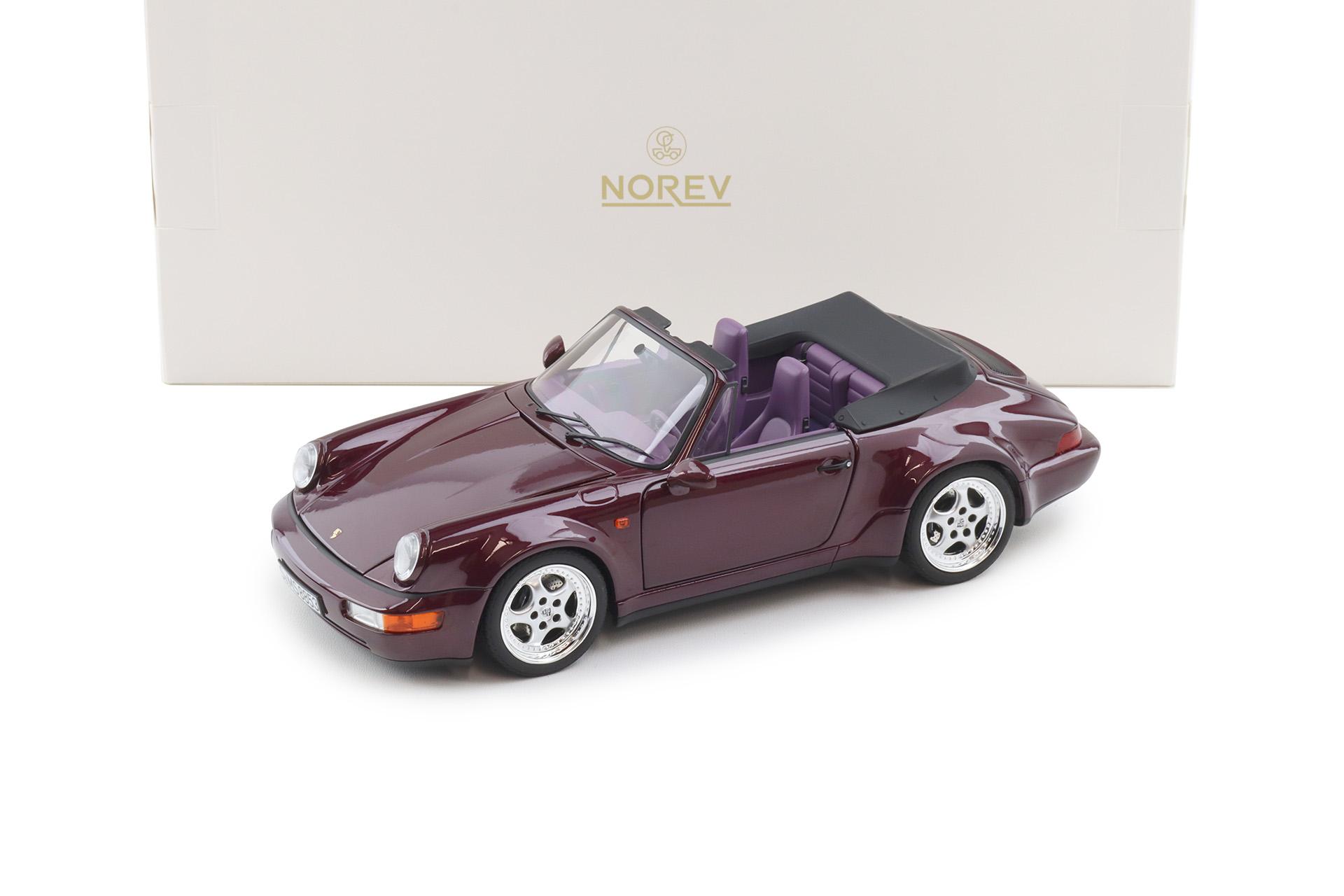 ID 112191 orig.jpg 1:18 Norev Porsche 911 964 Carrera 2 WTL Cabriolet 1992 Amethyst - Limited 200 pcs.