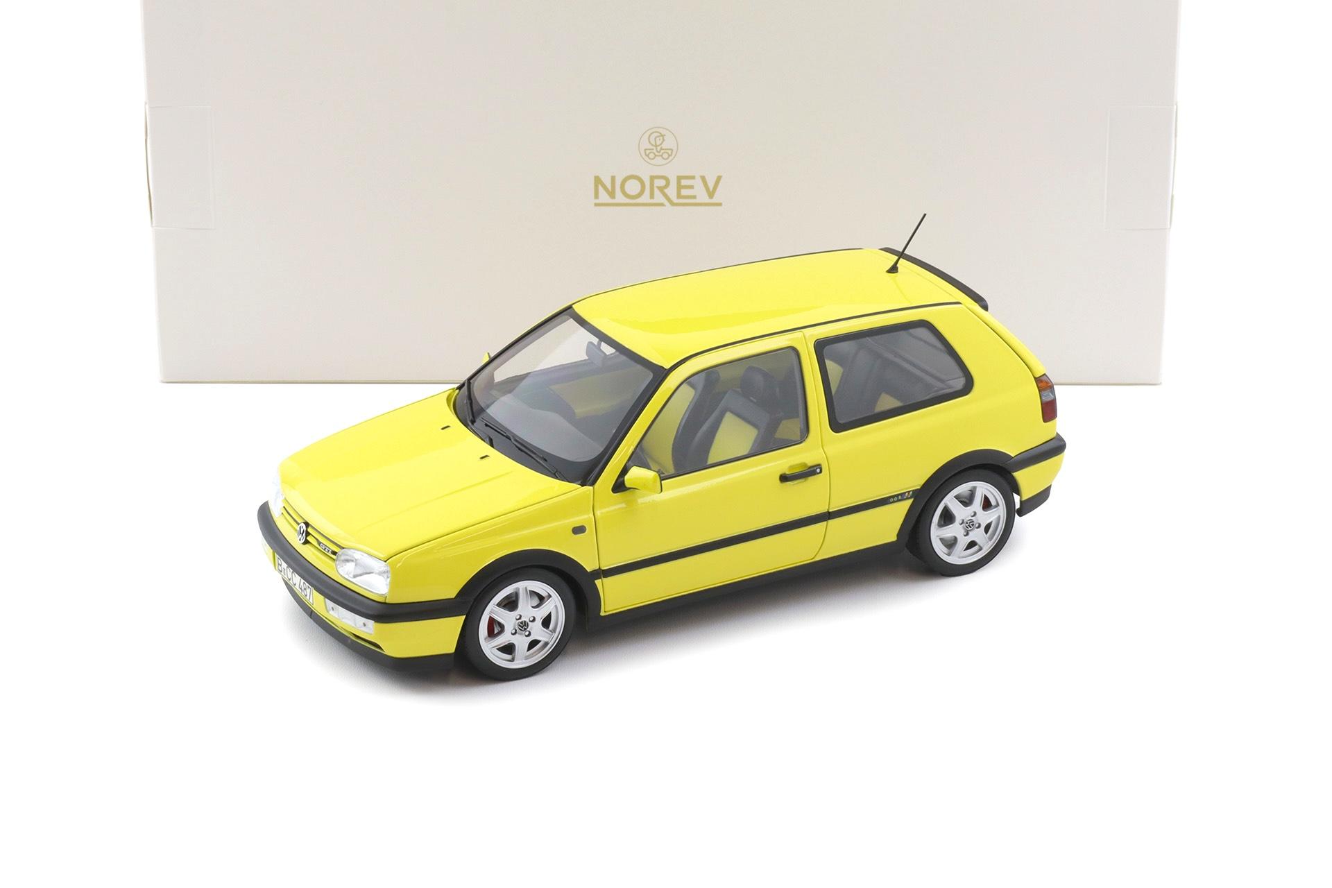 1:18 Norev VW Golf III 3 GTI 1994 Color Concept yellow