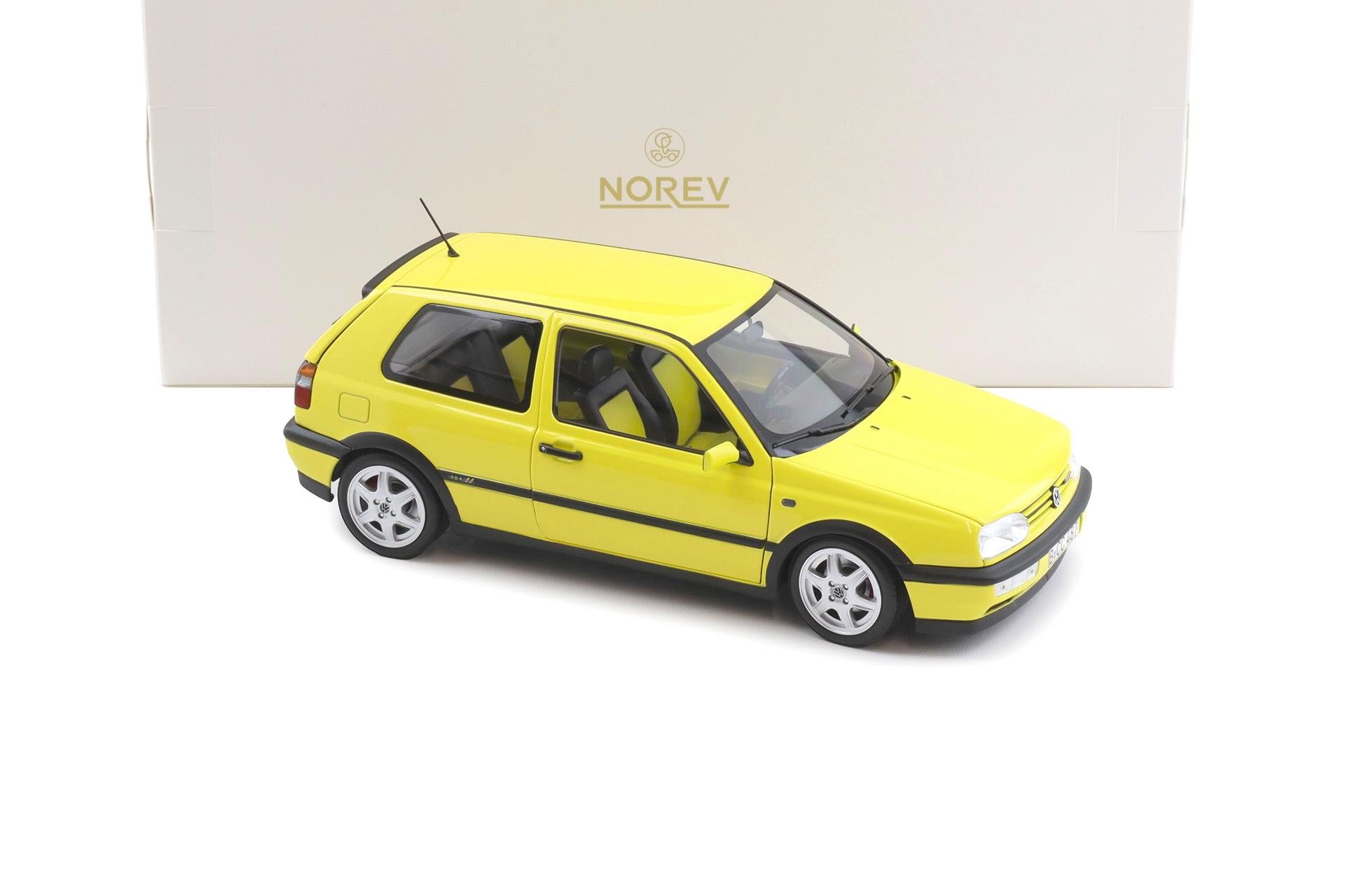 1:18 Norev VW Golf III 3 GTI 1994 Color Concept yellow