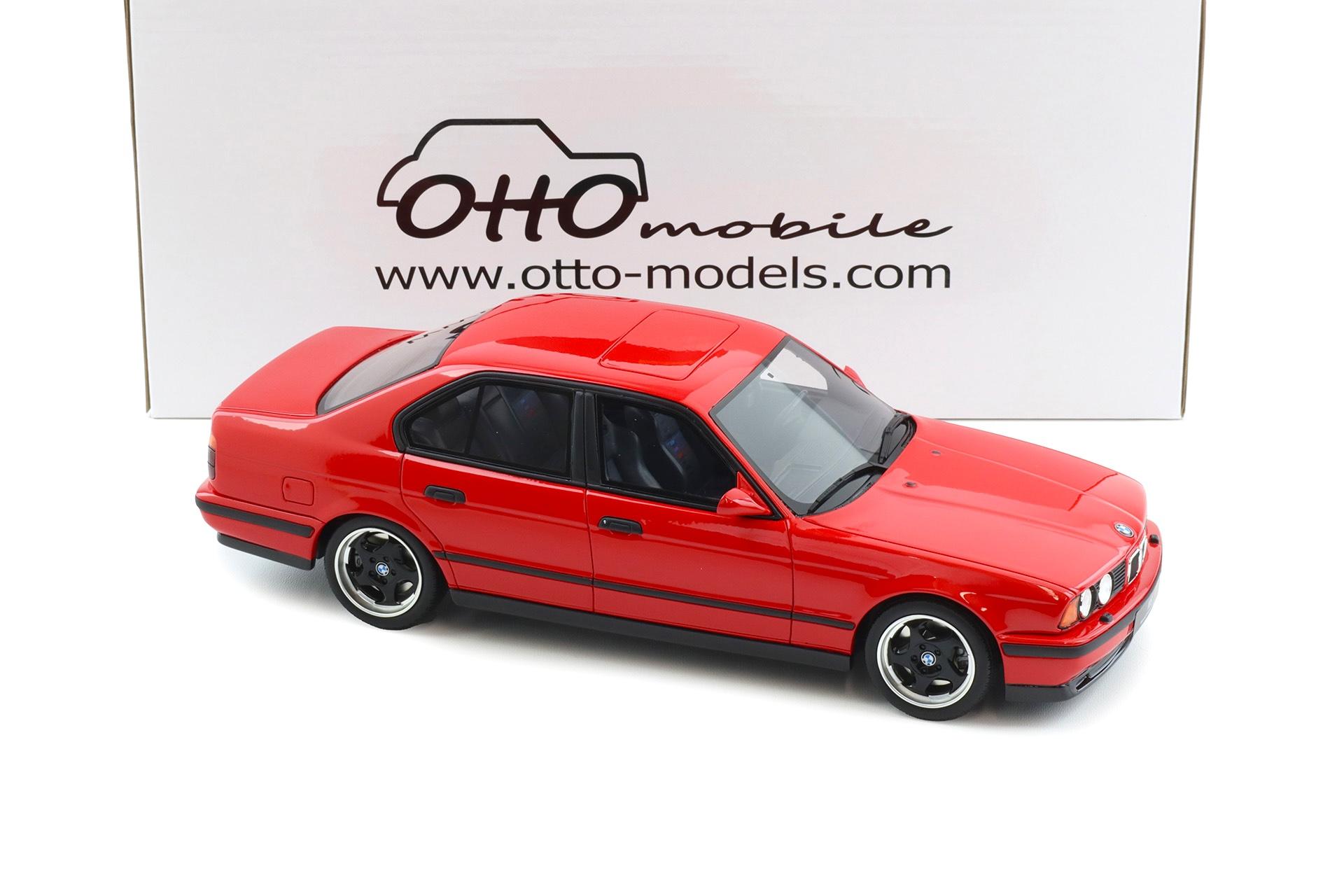 1:18 OTTO mobile OT1247 BMW M5 E34 Limousine 20th Anniversary Mugello red 1992