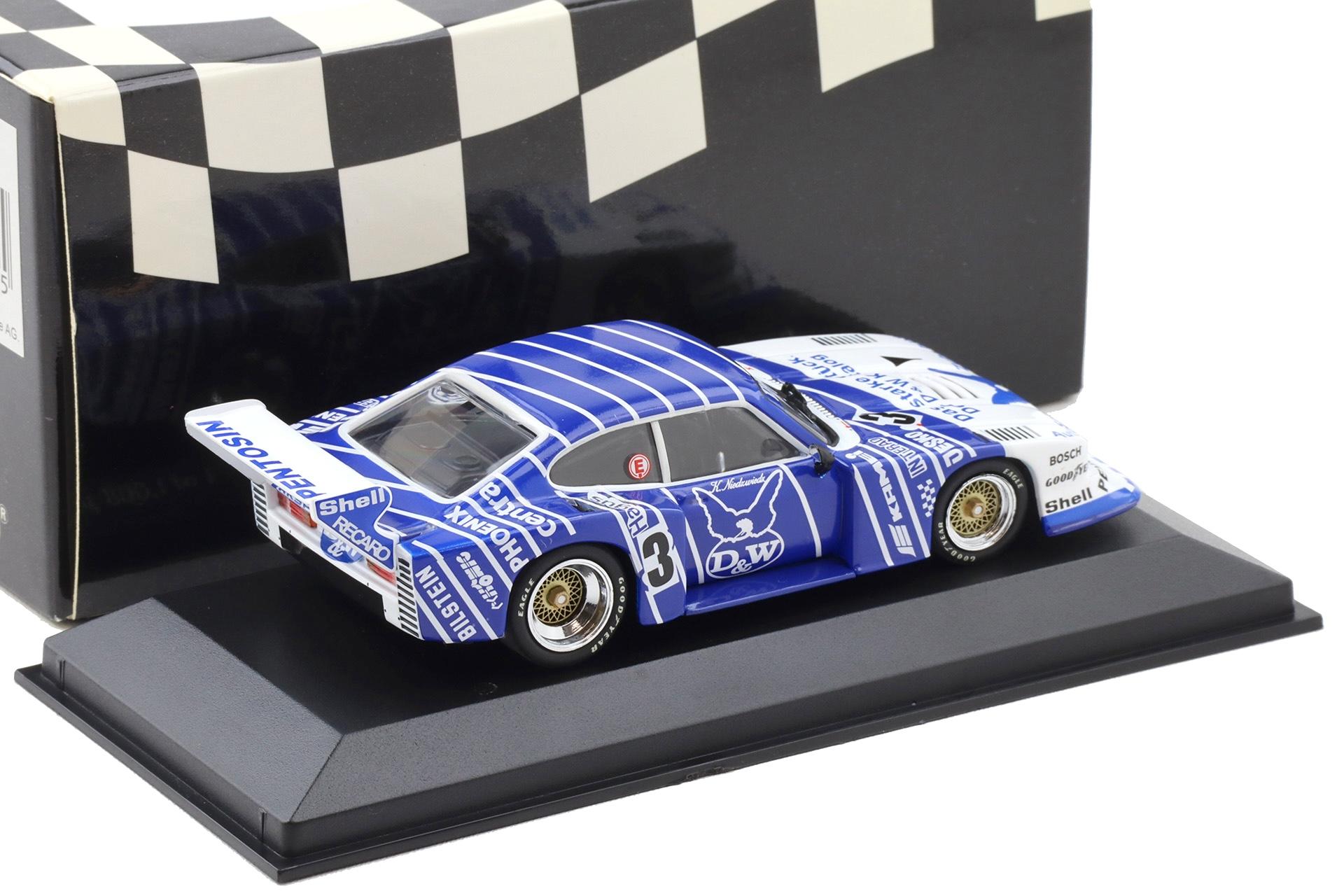 1:43 Minichamps Ford Capri Turbo Gr.5 Team Zakspeed Eifelrennen DRM 1982 Niedzwiedz