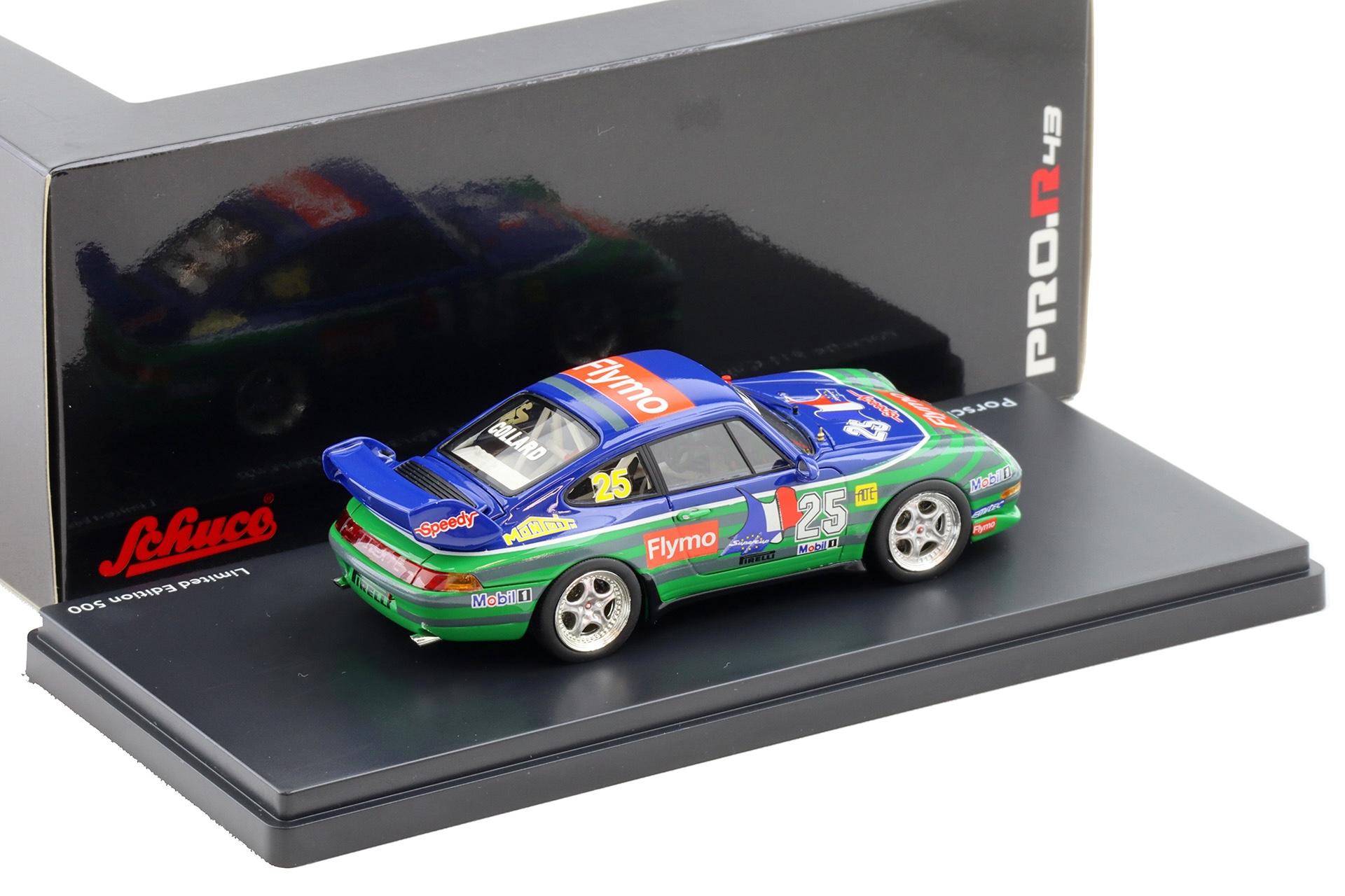 1:43 Schuco PRO.R43 Porsche 911 993 Cup Supercup #25 Winner E.Collard 1996
