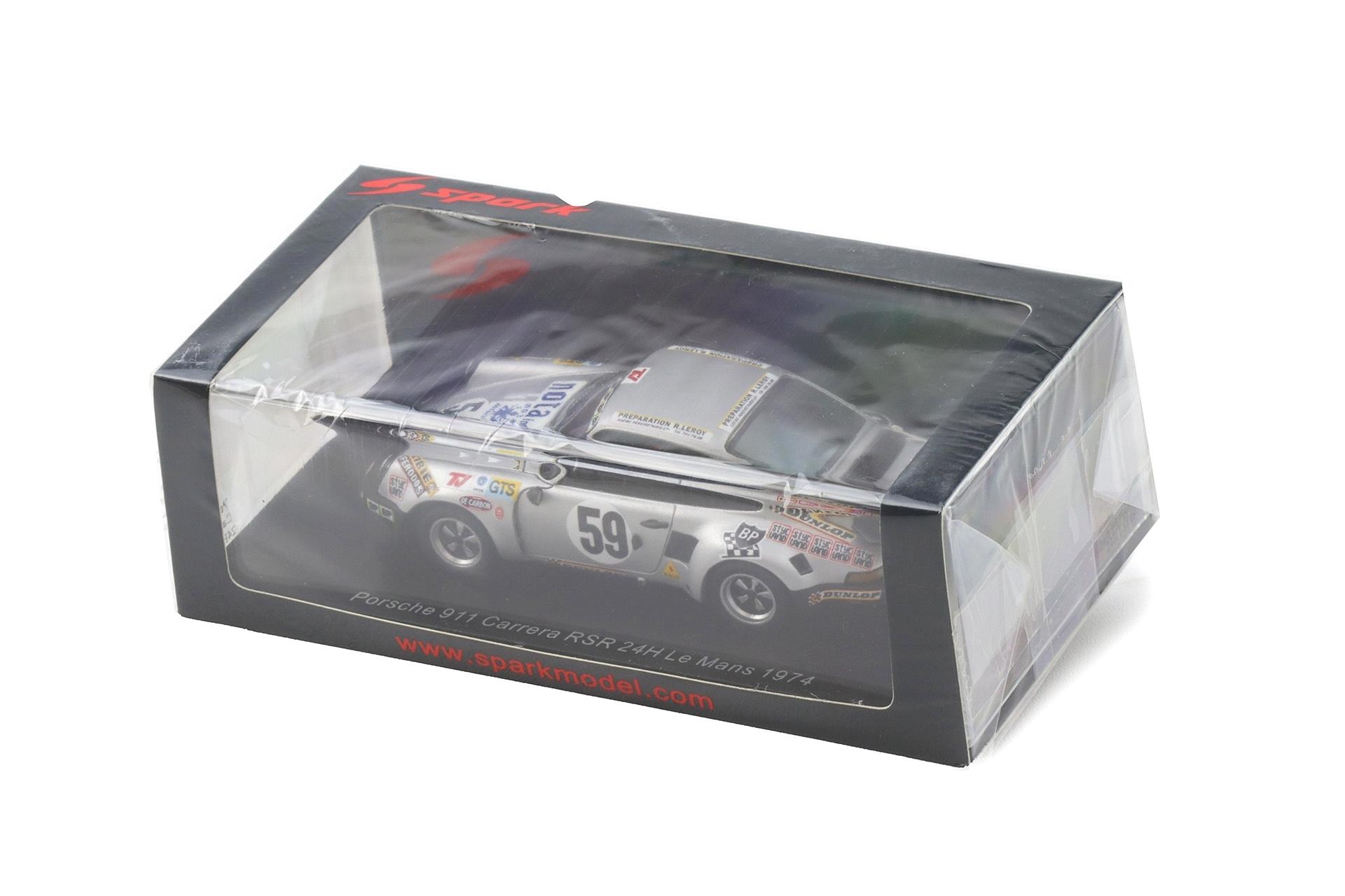 1:43 Spark Porsche 911 Carrera RSR 24h Le Mans 1974 Mauroy/Verney/Renier #59