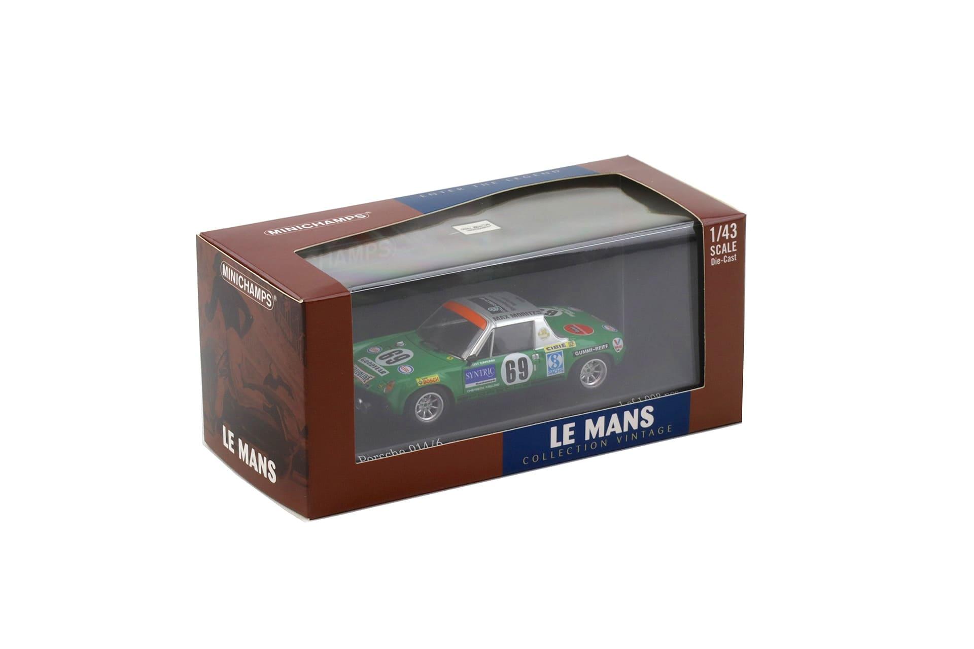 1:43 Minichamps Porsche 914/6 Max Moritz Racing 24h Le Mans 1971 #69 Quist/Krumm