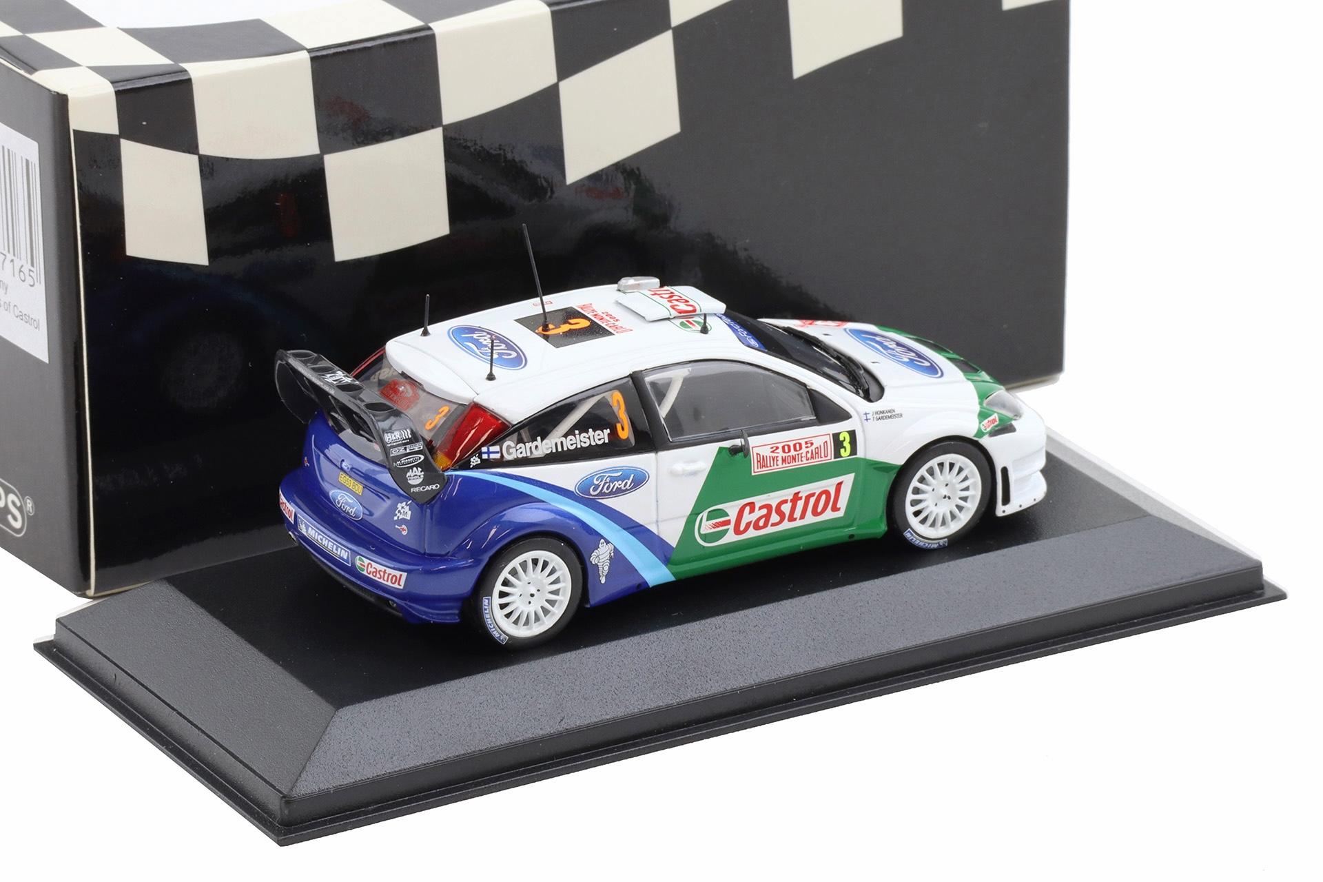 1:43 Minichamps Ford Focus RS WRC Rallye Monte Carlo 2005 Gardemeister/ Honkanen #3