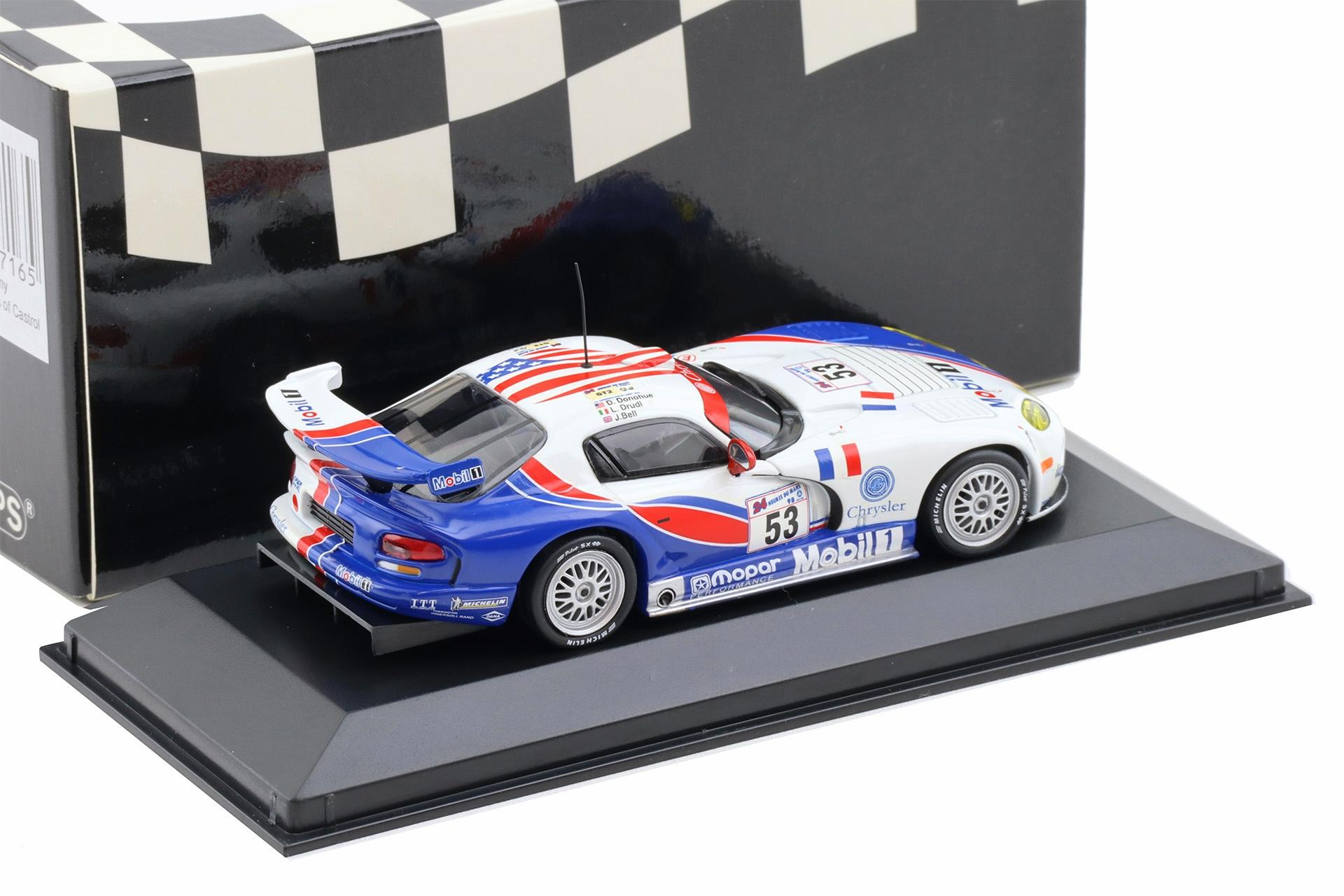 1:43 Minichamps Dodge Viper GTS-R Winner GT2 Le Mans 1998 #53 Team Oreca