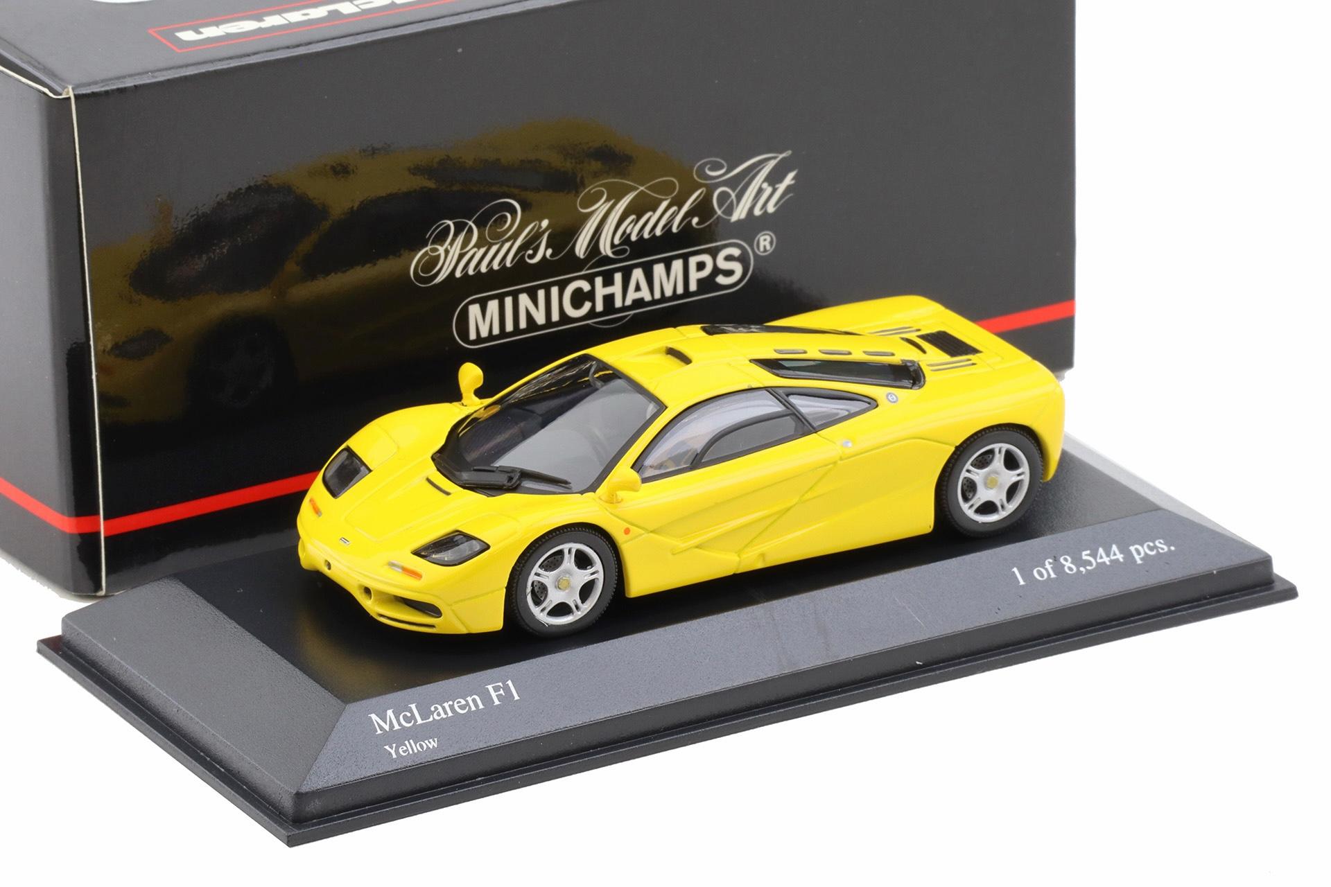 1:43 Minichamps McLaren F1 Road Car 1993 yellow