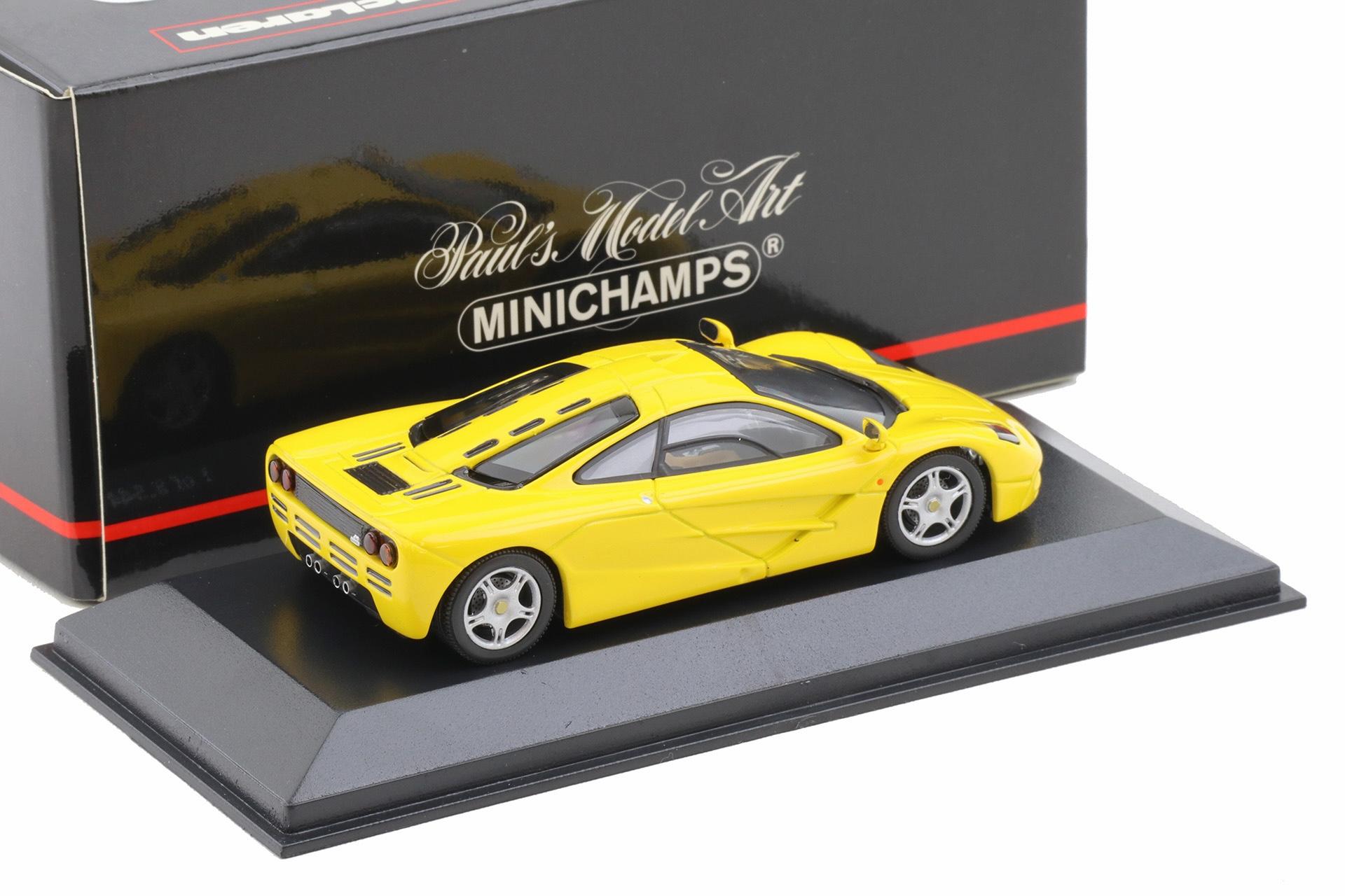 1:43 Minichamps McLaren F1 Road Car 1993 yellow
