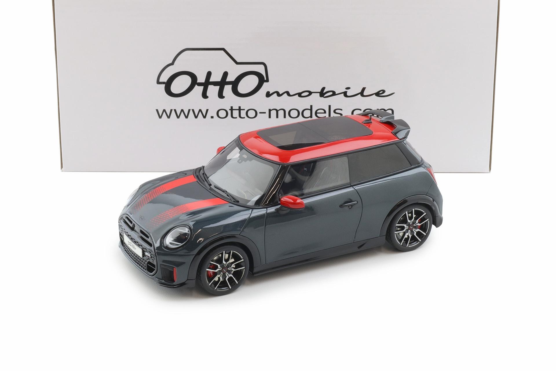 1:18 OTTO mobile OT1244 Mini Cooper JCW Legend grey 2024