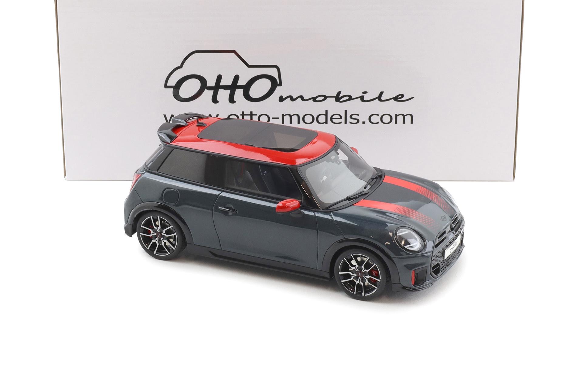 1:18 OTTO mobile OT1244 Mini Cooper JCW Legend grey 2024