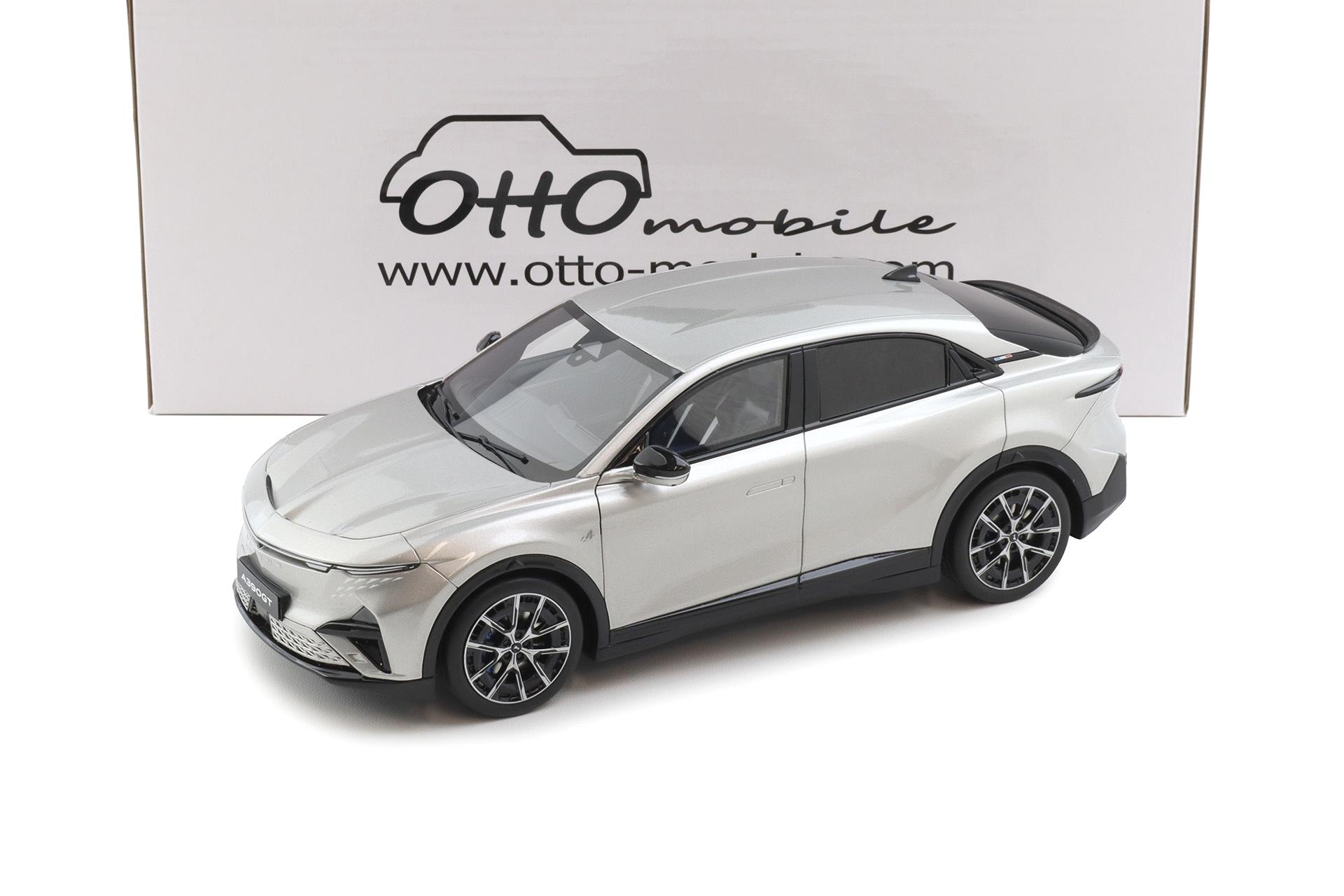 1:18 OTTO mobile OT1318 Alpine A390 GT Argent Mercure 2025