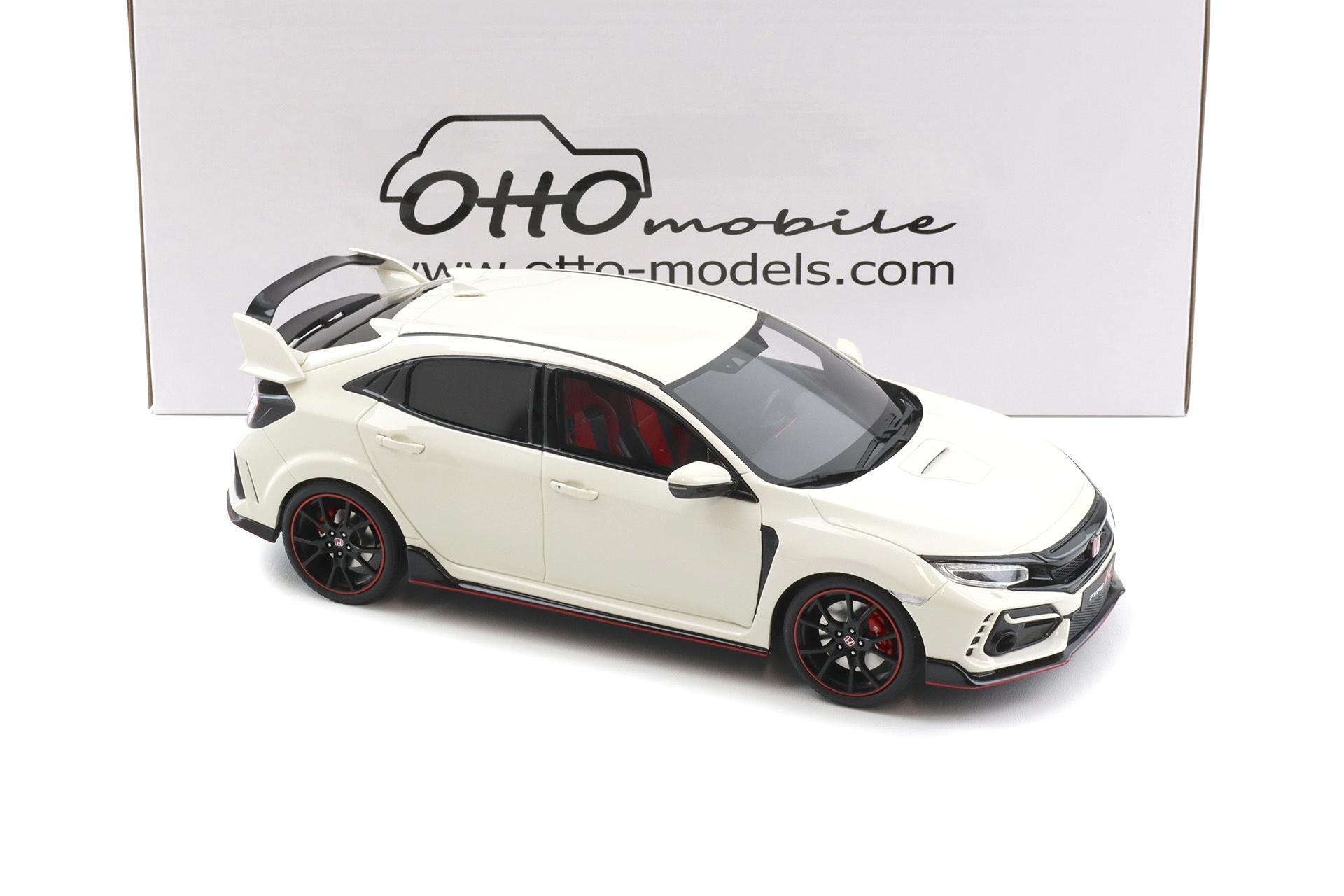 1:18 OTTO mobile OT388 Honda Civic Type R GT FK8 Euro Spec Championship white 2020