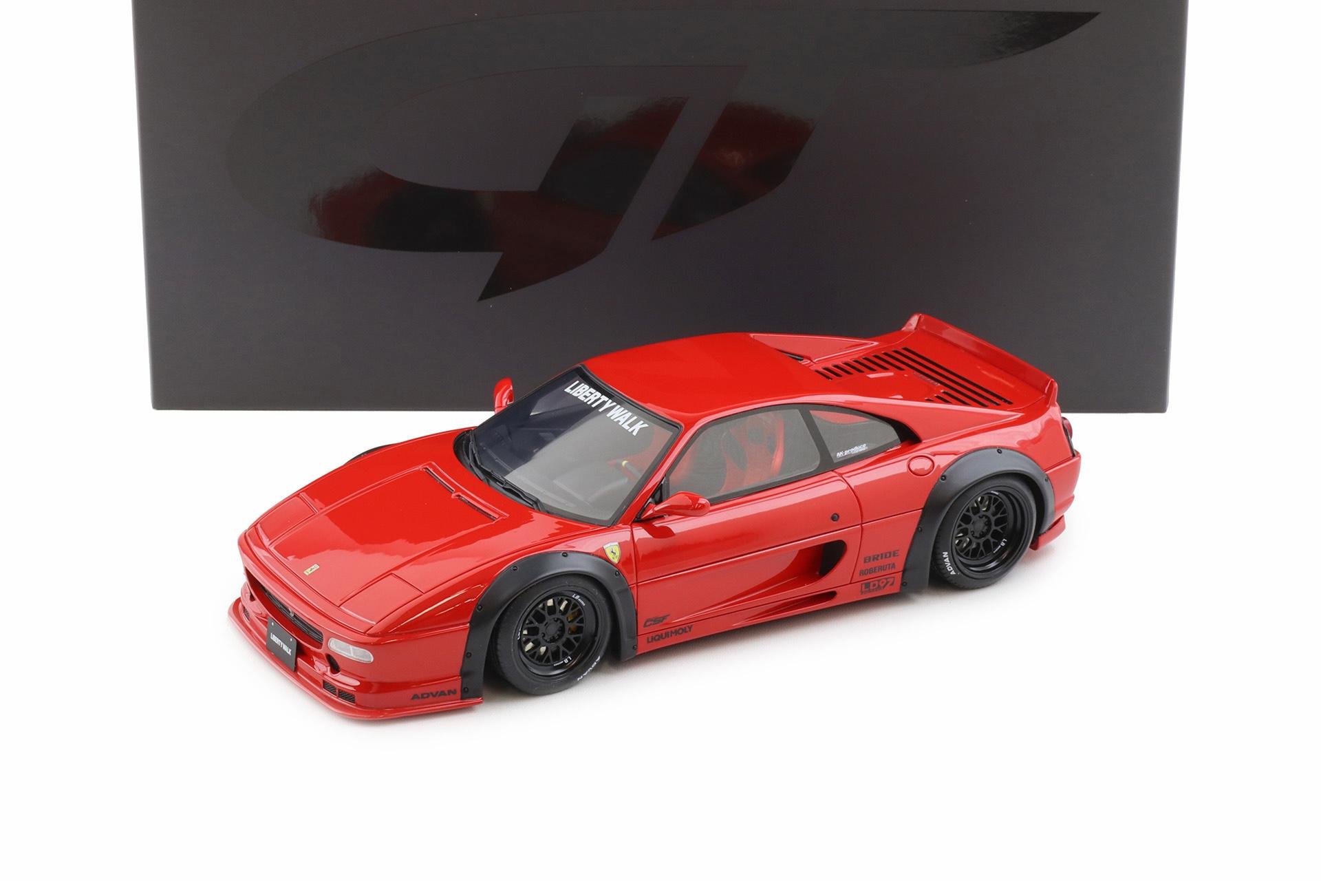 1:18 GT Spirit GT468 Ferrari F355 LB WORKS Liberty Walk 2023 Rosso Corsa red