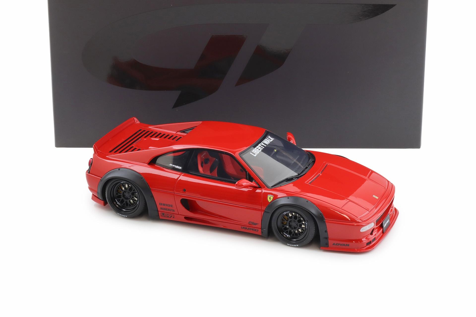 1:18 GT Spirit GT468 Ferrari F355 LB WORKS Liberty Walk 2023 Rosso Corsa red