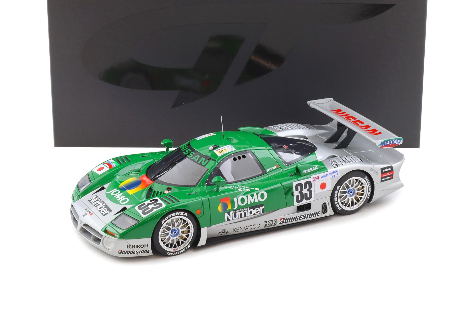 1:18 GT Spirit GT1003 Nissan R390 GT1 Le Mans 1998 #33 green