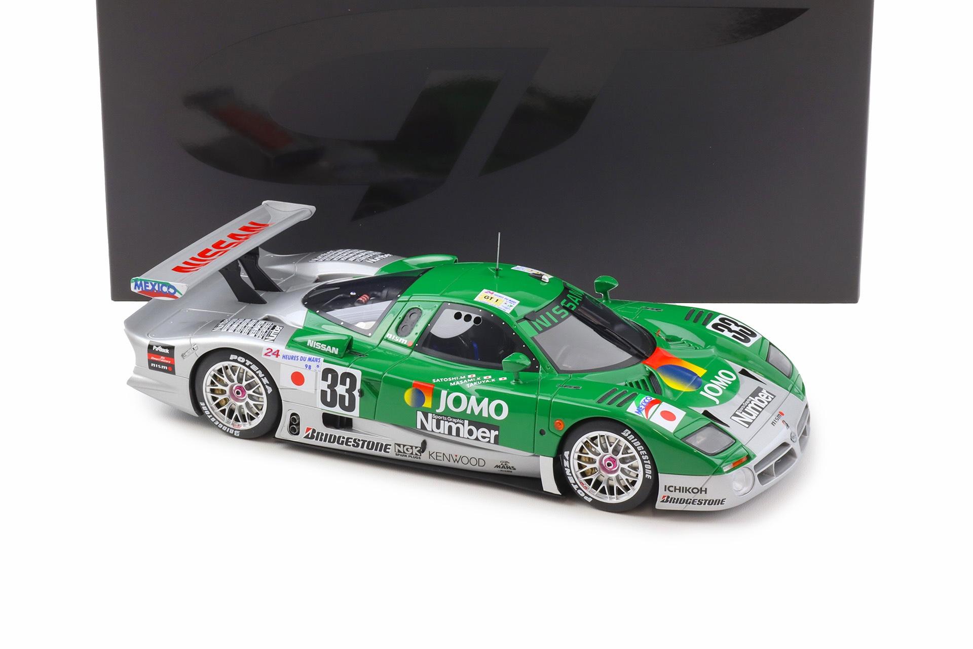 1:18 GT Spirit GT1003 Nissan R390 GT1 Le Mans 1998 #33 green