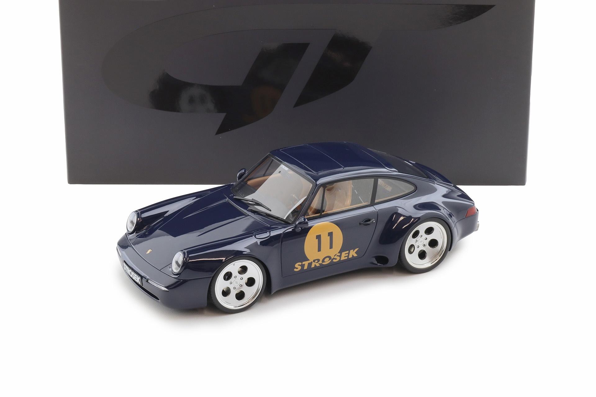 1:18 GT Spirit GT969 Porsche Strosek 911 Mega 30 Coupe Sea blue 2024