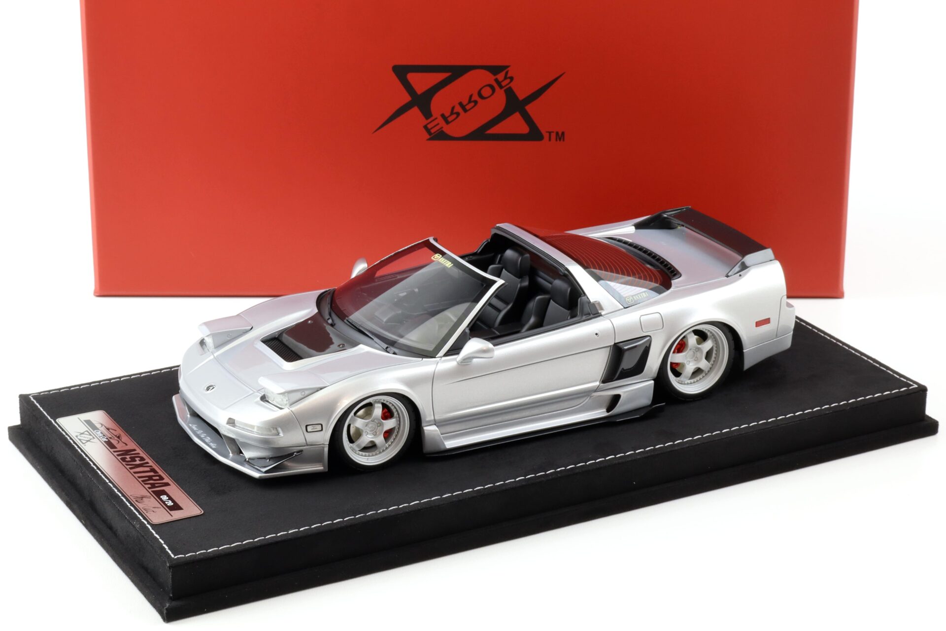 ID 101086 orig.jpg 1:18 ERROR404 Honda NSX NSXTRA silver metallic ER404-F - Limited 20 pcs.