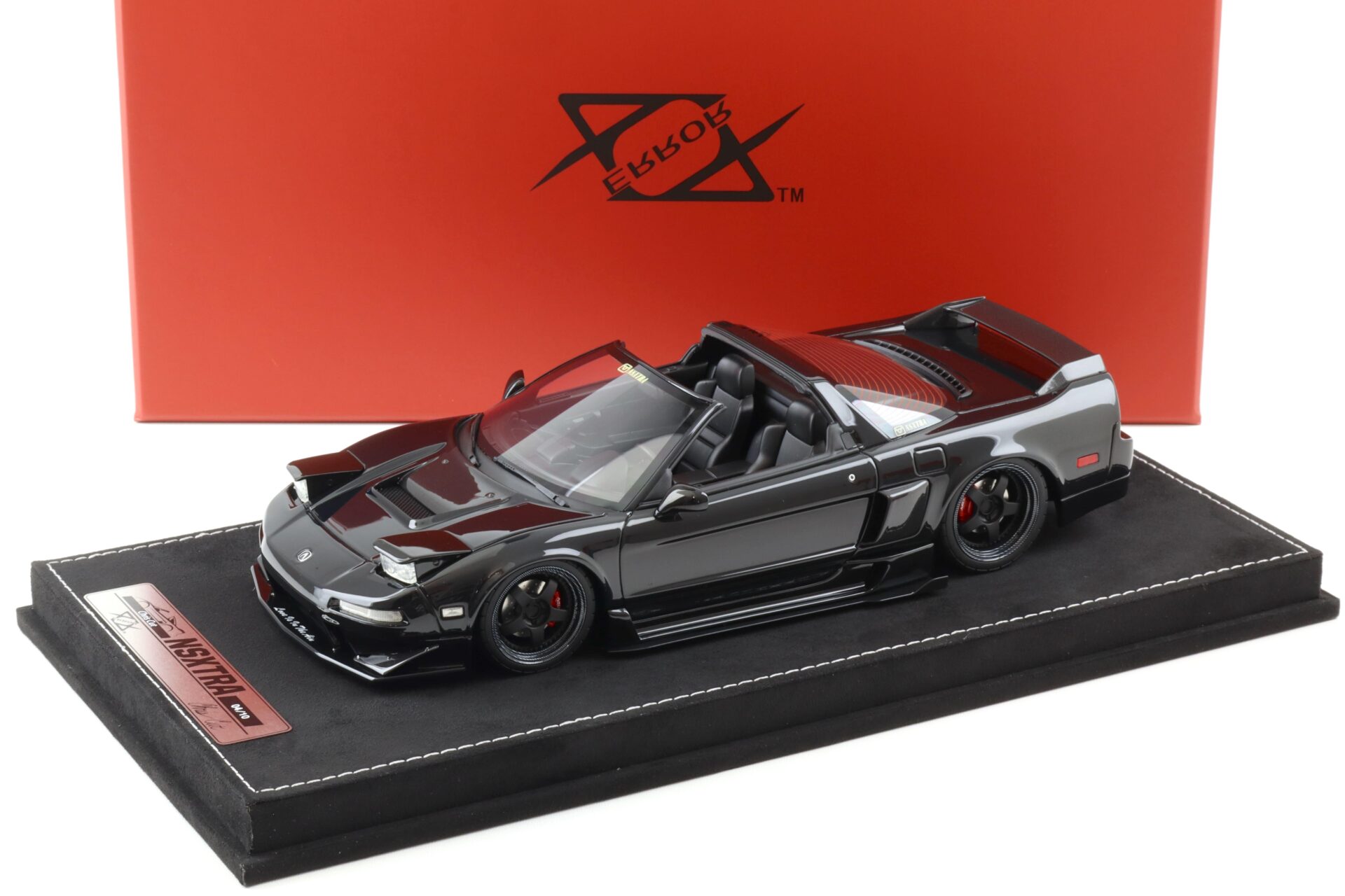 ID 101102 orig.jpg 1:18 ERROR404 Honda NSX NSXTRA black ER404-J - Limited 10 pcs.