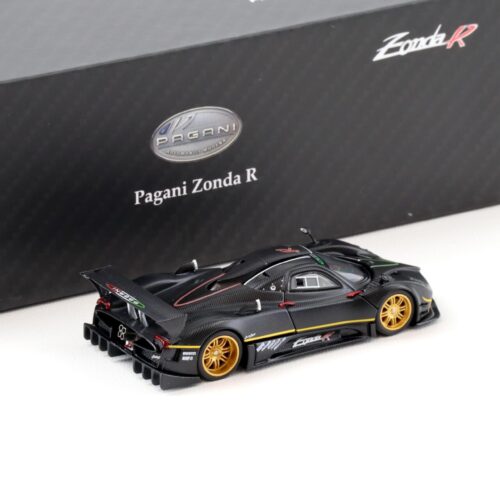 1:64 Almost Real x Motorhelix Pagani Zonda R matte Carbon Fiber 650630001